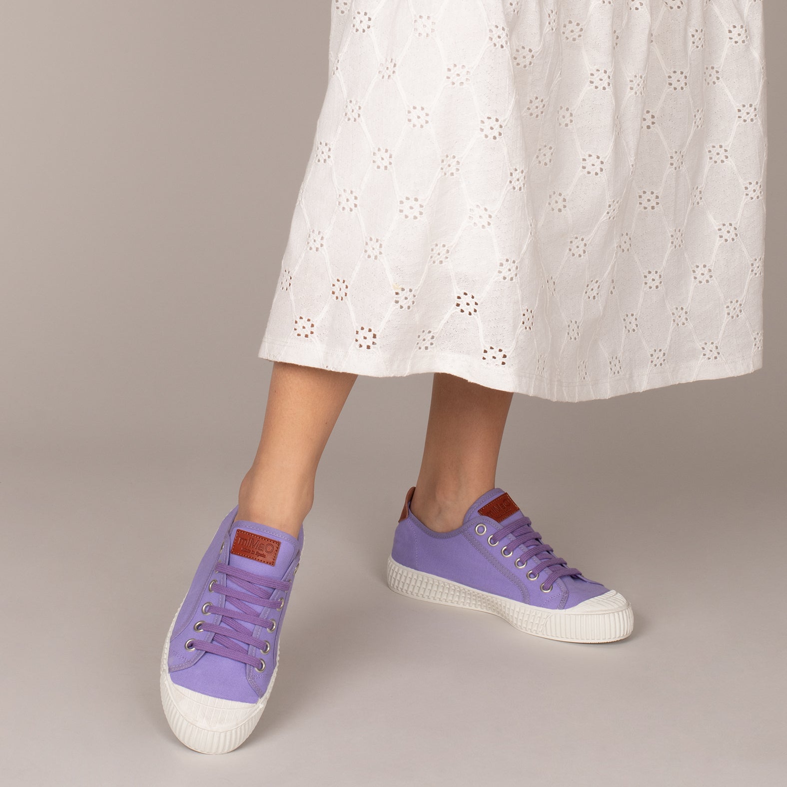 BAMBA – PURPLE canvas sneaker