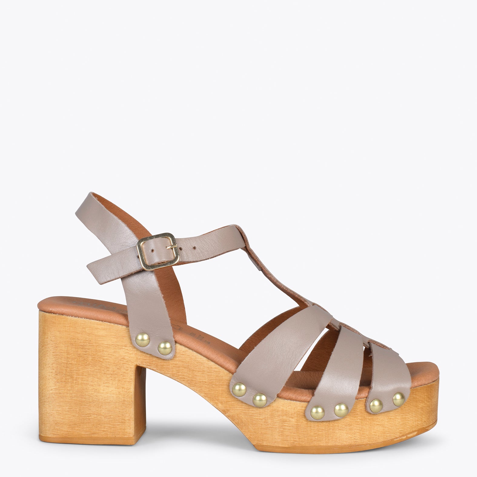 PARADISE – TAUPE Fisherman’s sandals