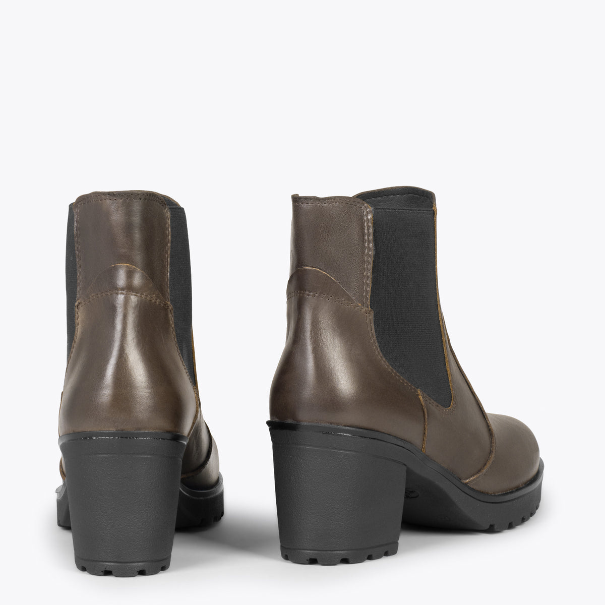 SOHO - Botines Chelsea con tacón LODO