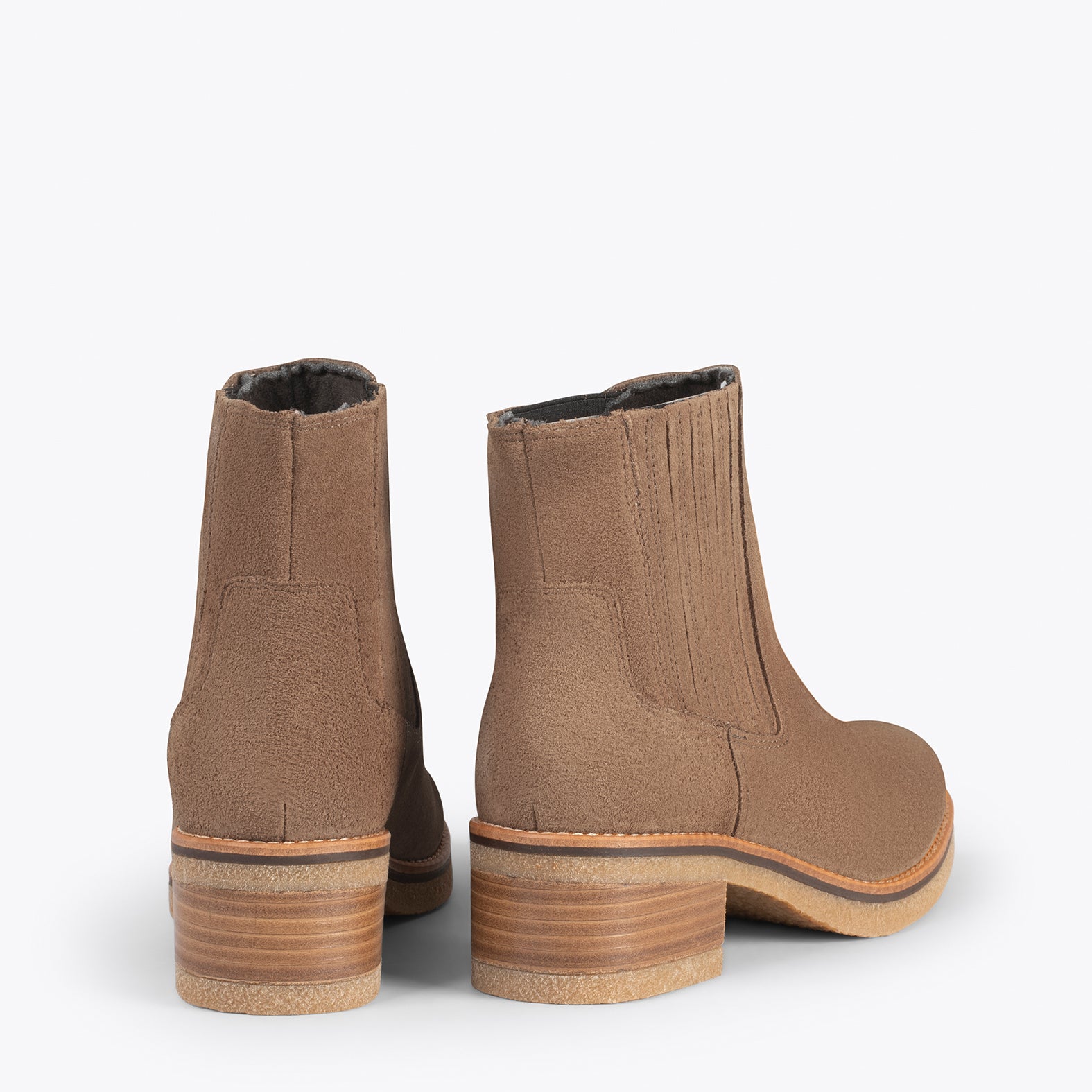COUNTRY – TAUPE country style booties