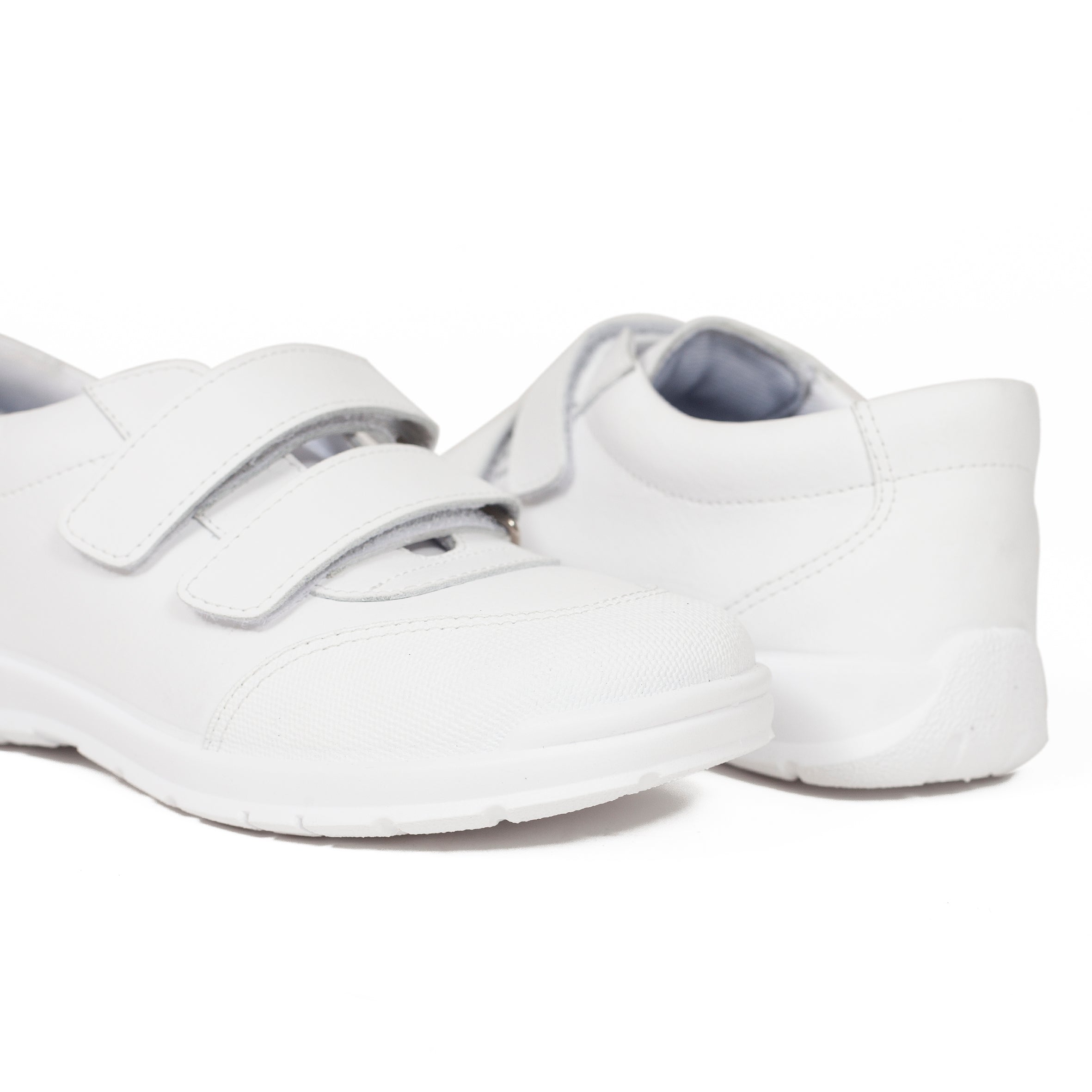 Zapatos de colegio niño blanco deportivo colegiales transpirable de marca miMaO