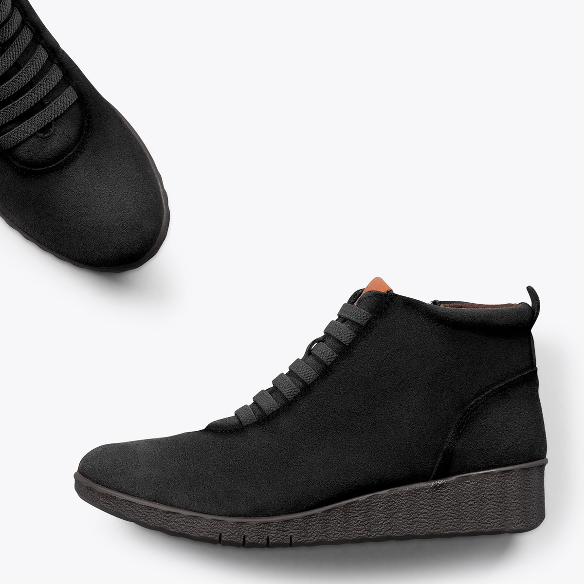 FLEXY - Zapatillas abotinadas NEGRO - miMaO ®