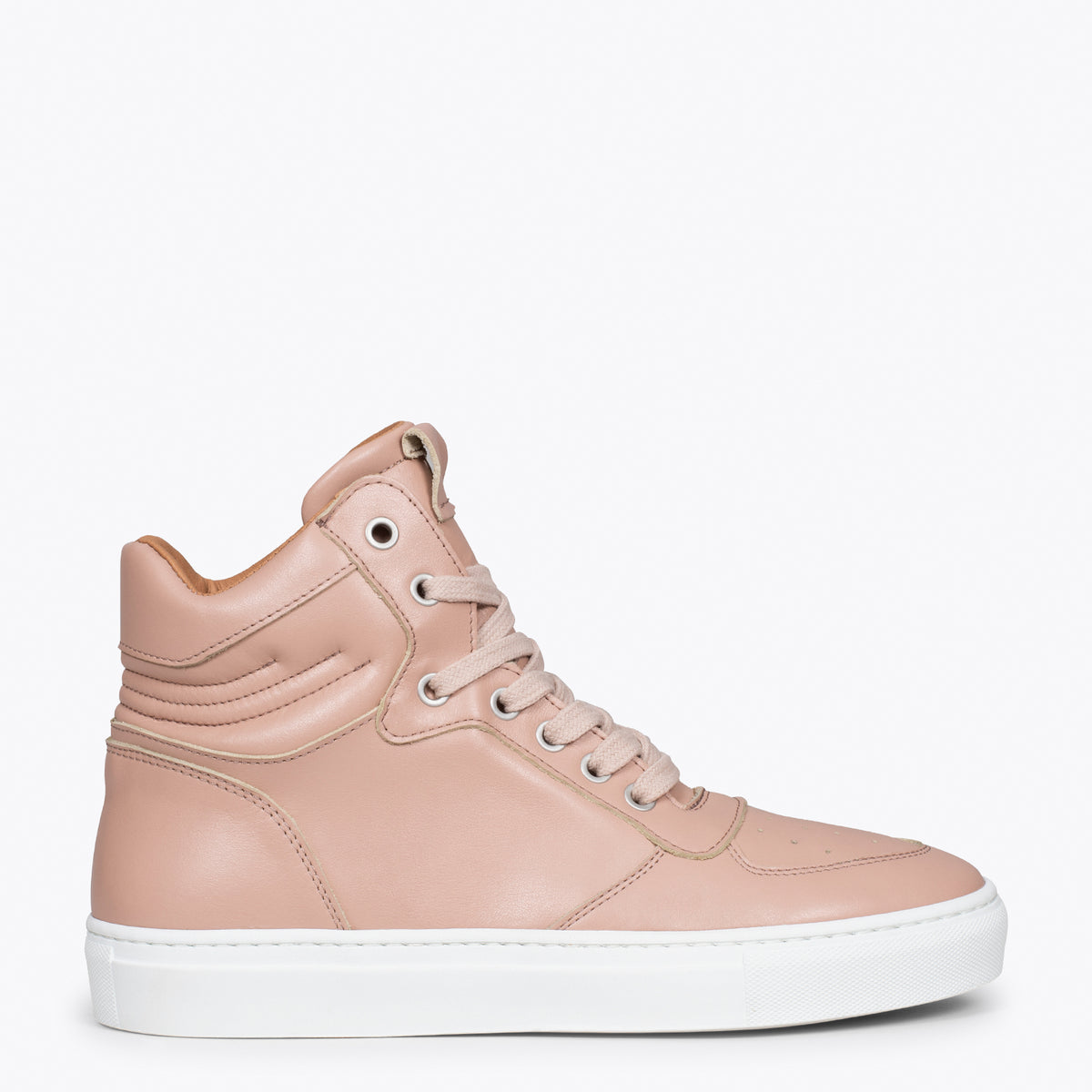 BASKET – NUDE high- top sneakers