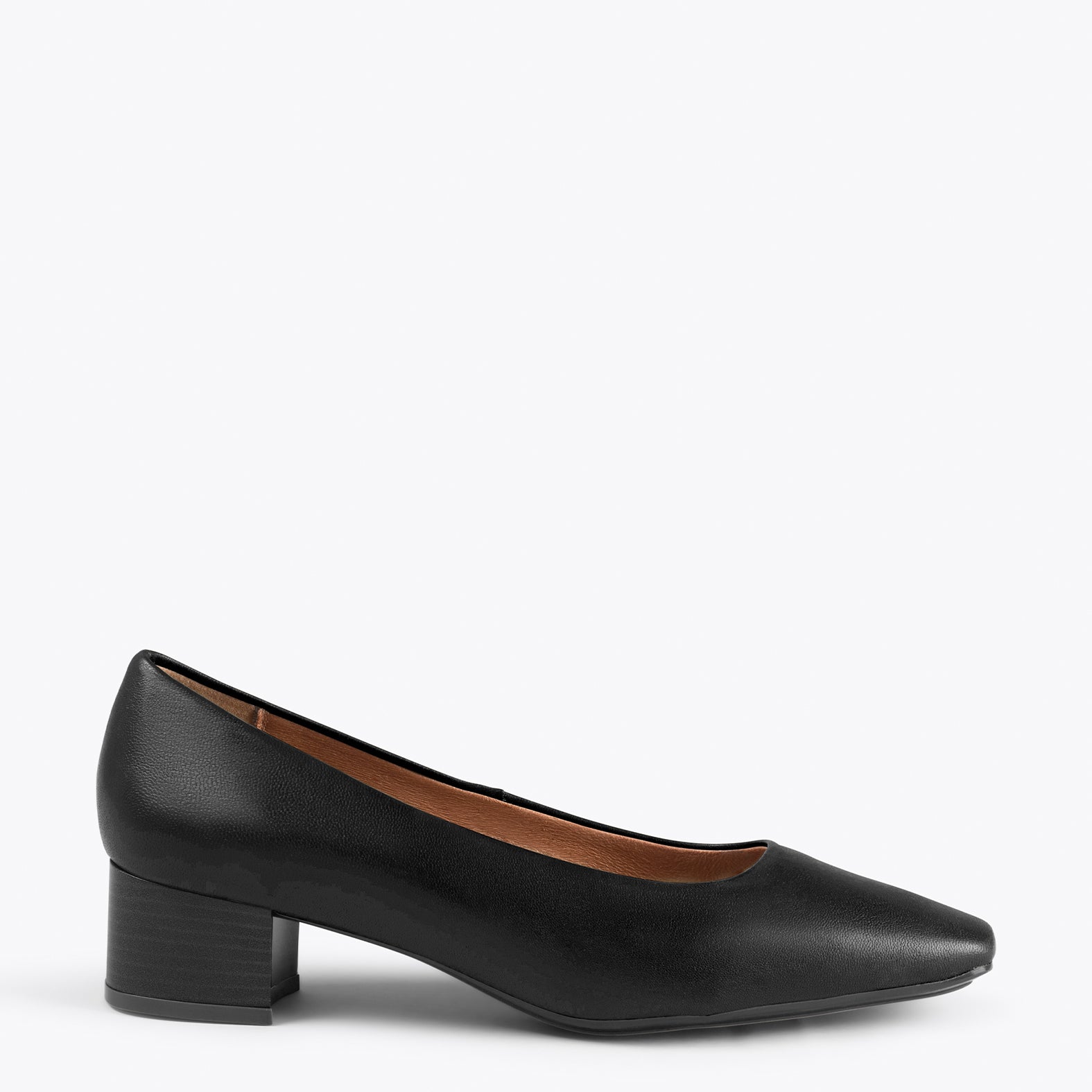 URBAN LADY - Zapatos de tacón bajo de napa NEGRO - miMaO ®