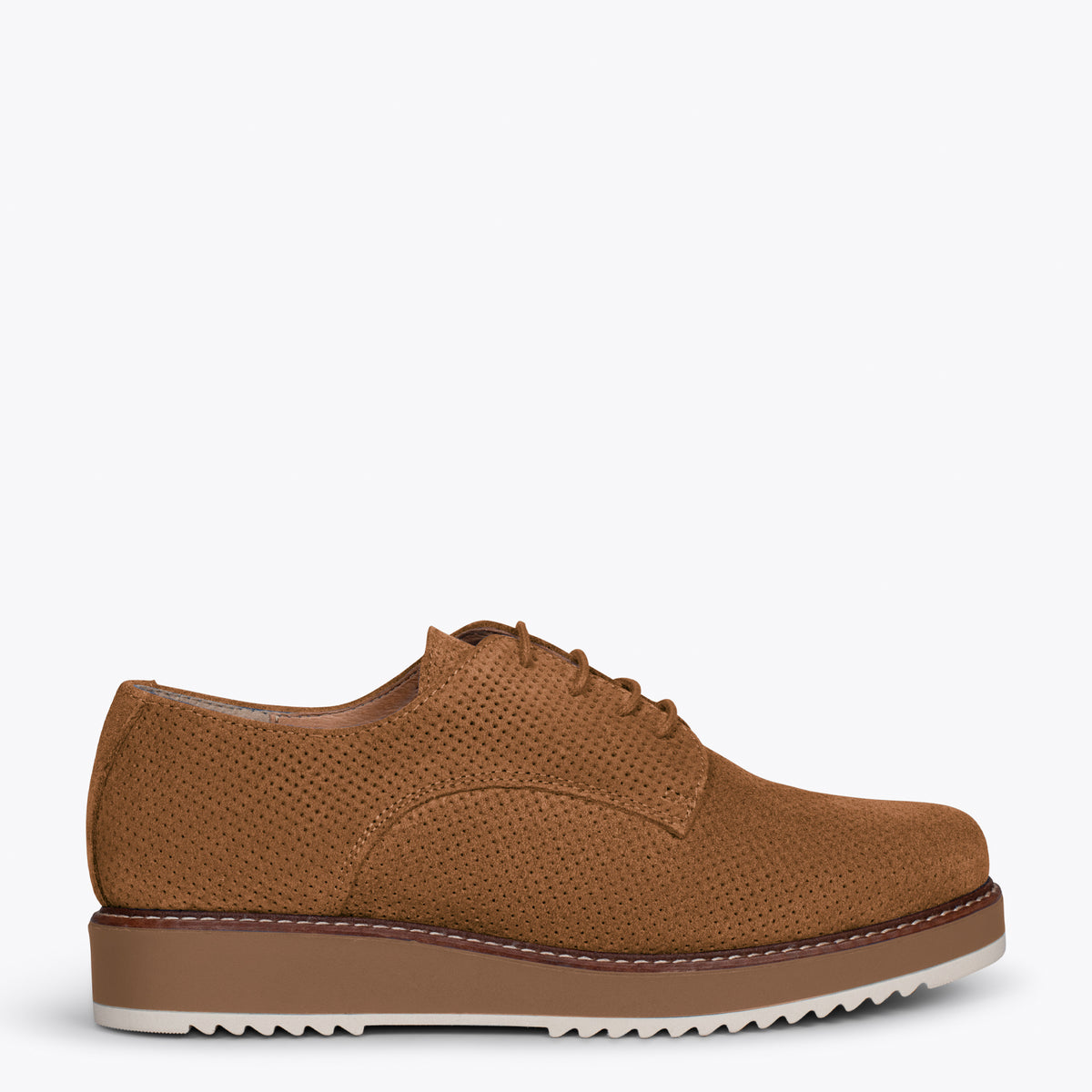 INSTA - CAMEL shoes with laces