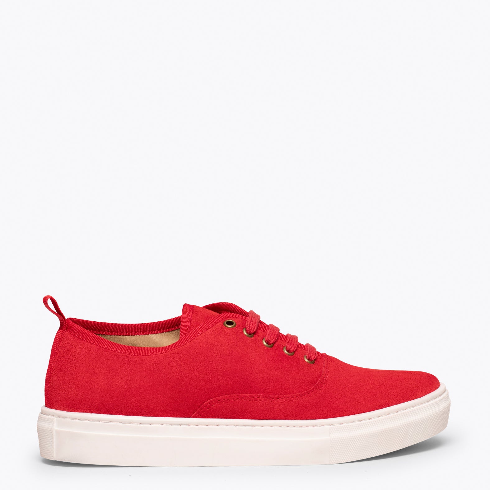 zapatillas plataforma rojas