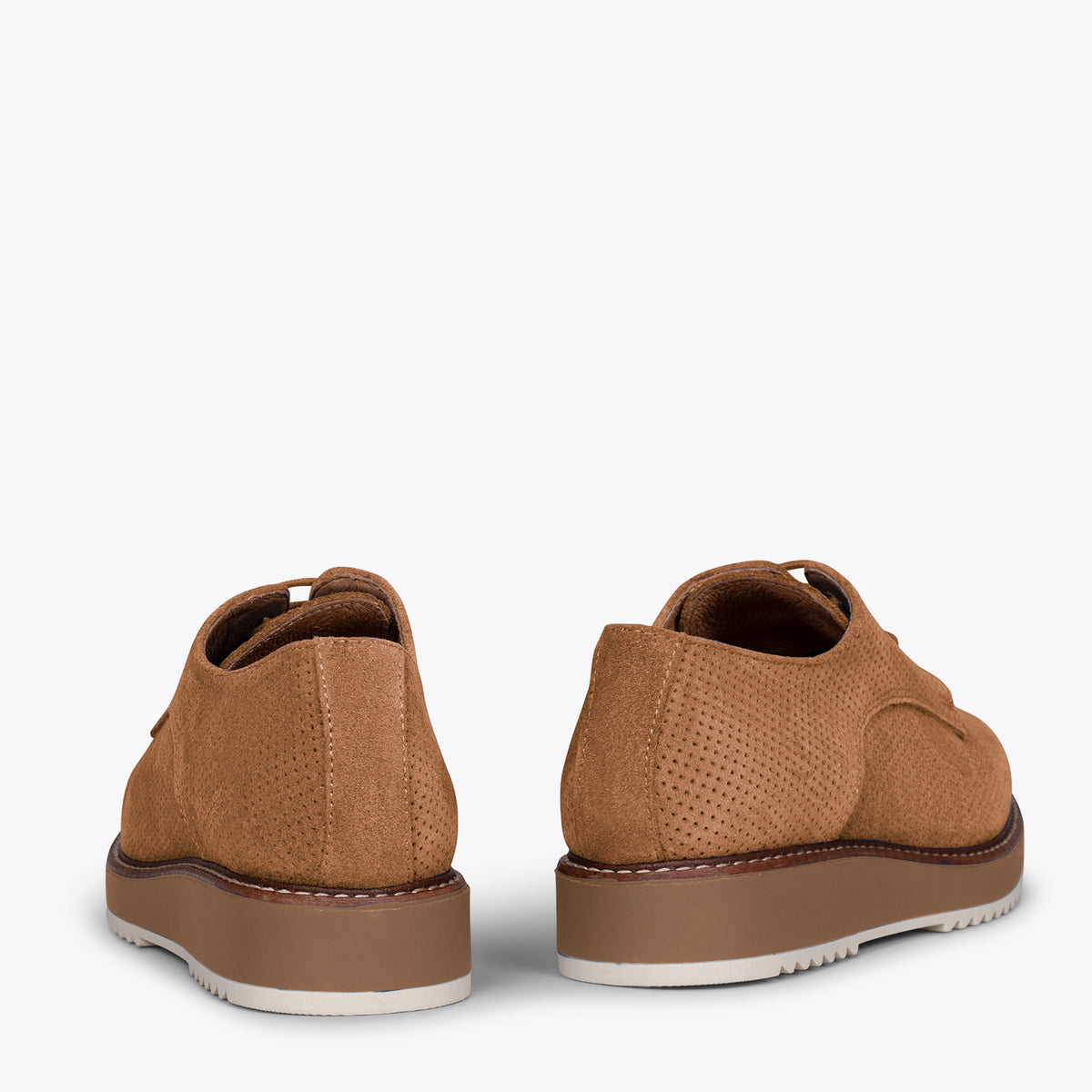 INSTA - CAMEL shoes with laces