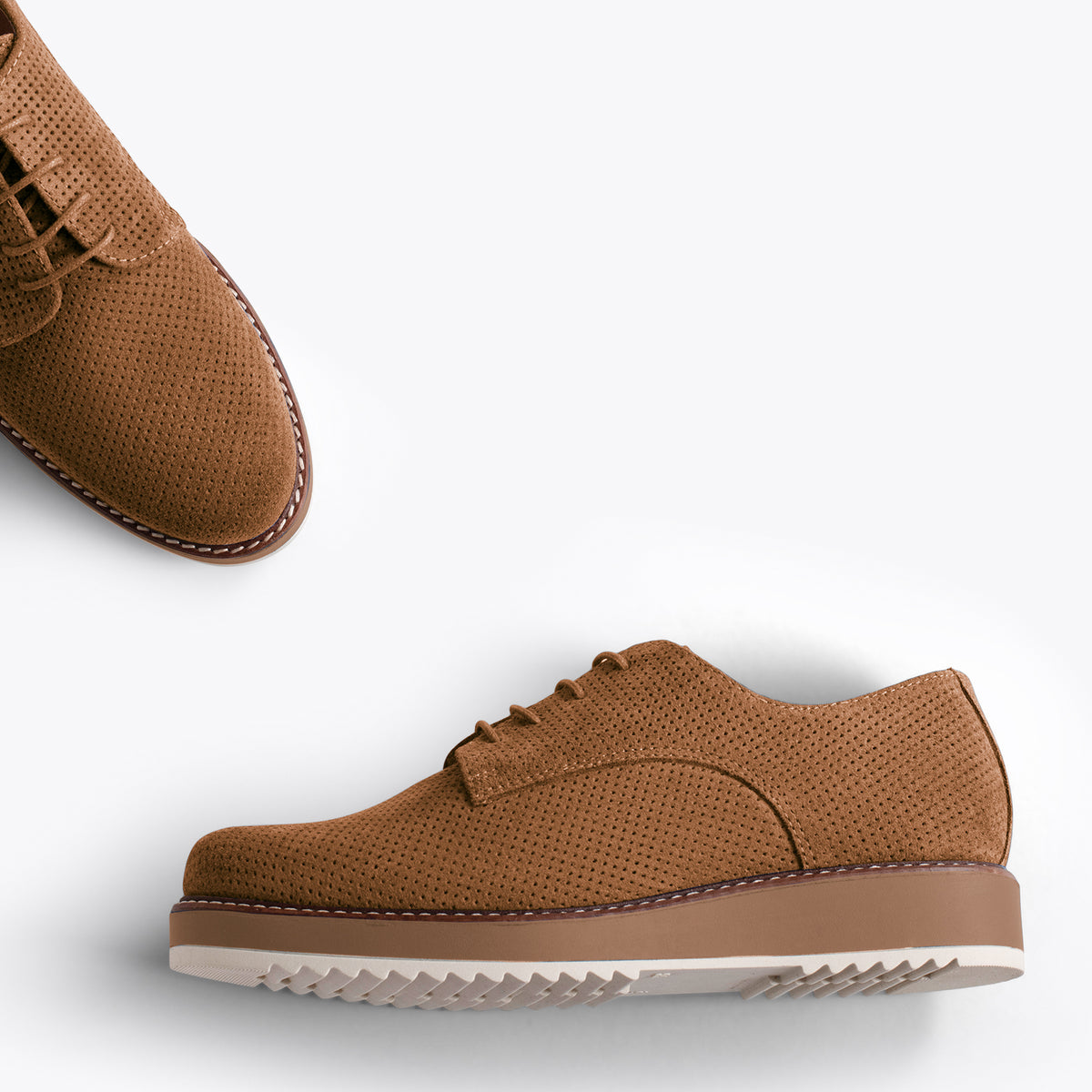 INSTA - CAMEL shoes with laces