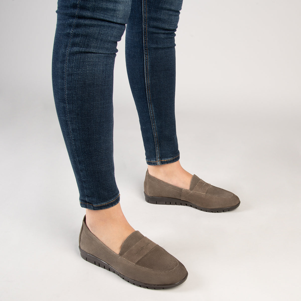 360 - Mocasines con antifaz TAUPE