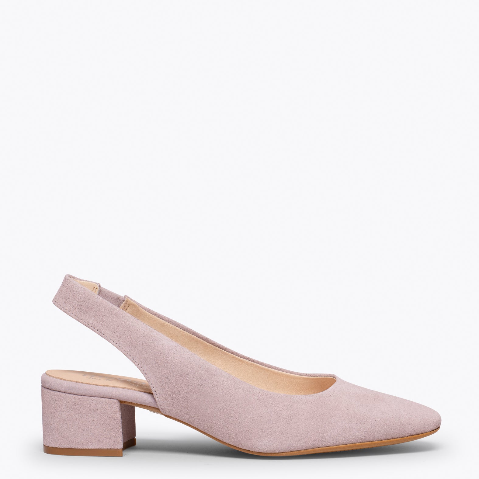 LADY Zapatos ROSA PALO destalonados de tacón