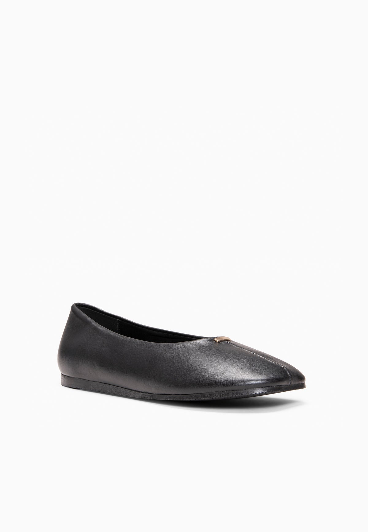 CALA - Bailarinas Baresoft de piel NEGRO