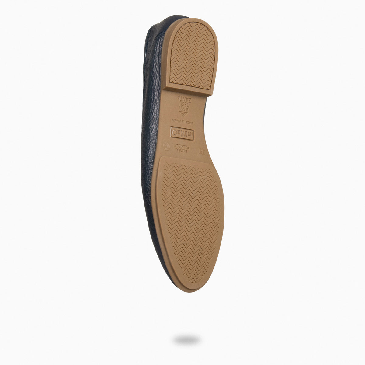 STYLE – Mocasines planos con adorno metalizado MARINO