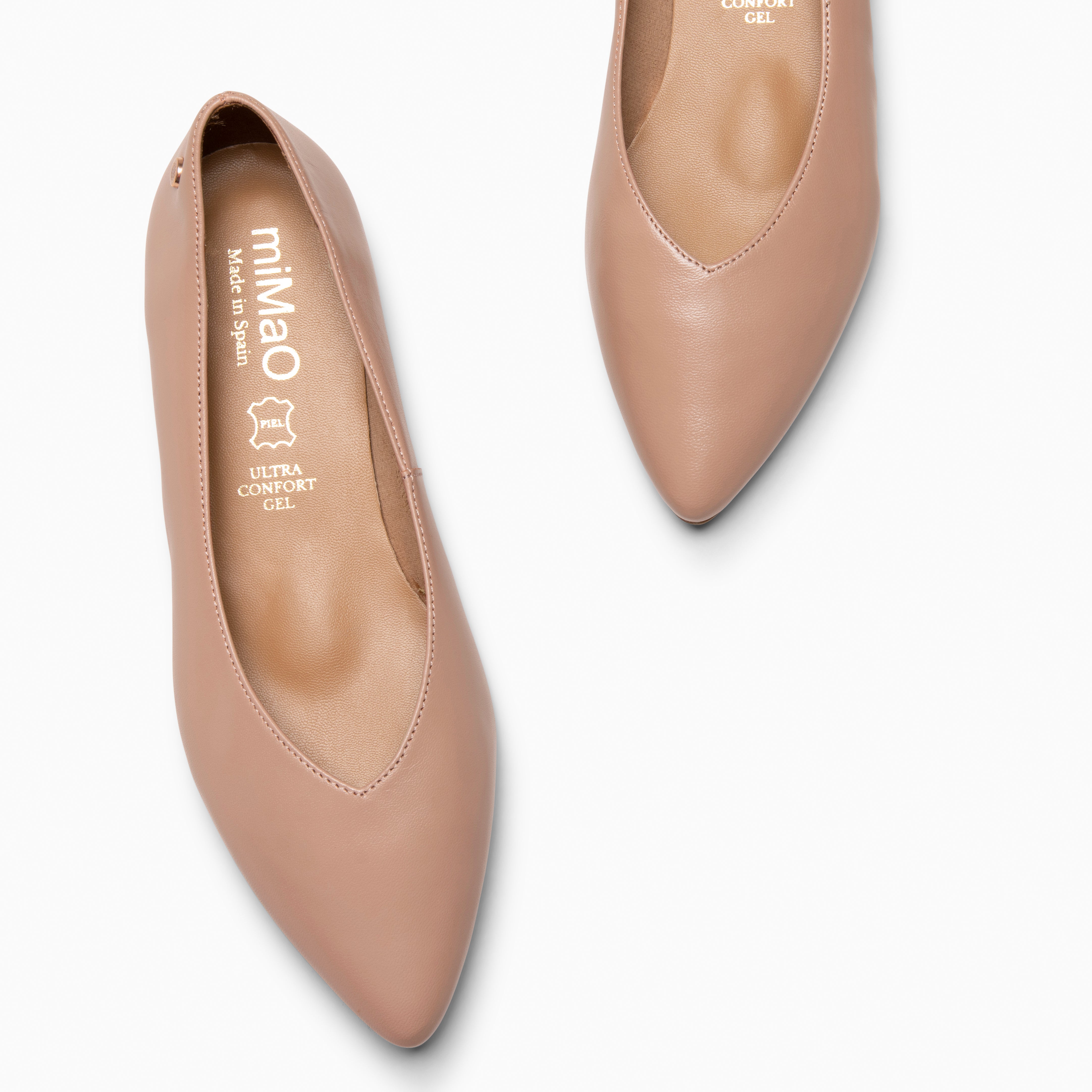 URBAN CUÑA - Zapatos con cuña interna NUDE - miMaO ®