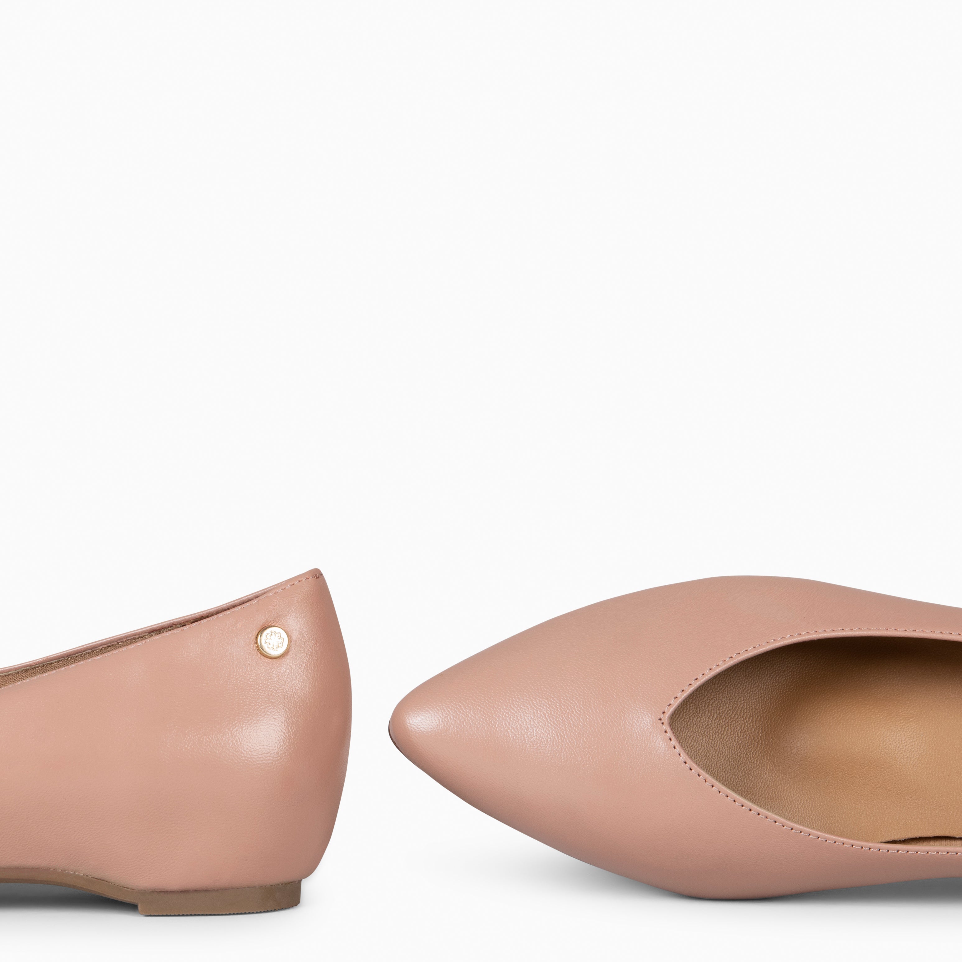 URBAN CUÑA - Zapatos con cuña interna NUDE - miMaO ®