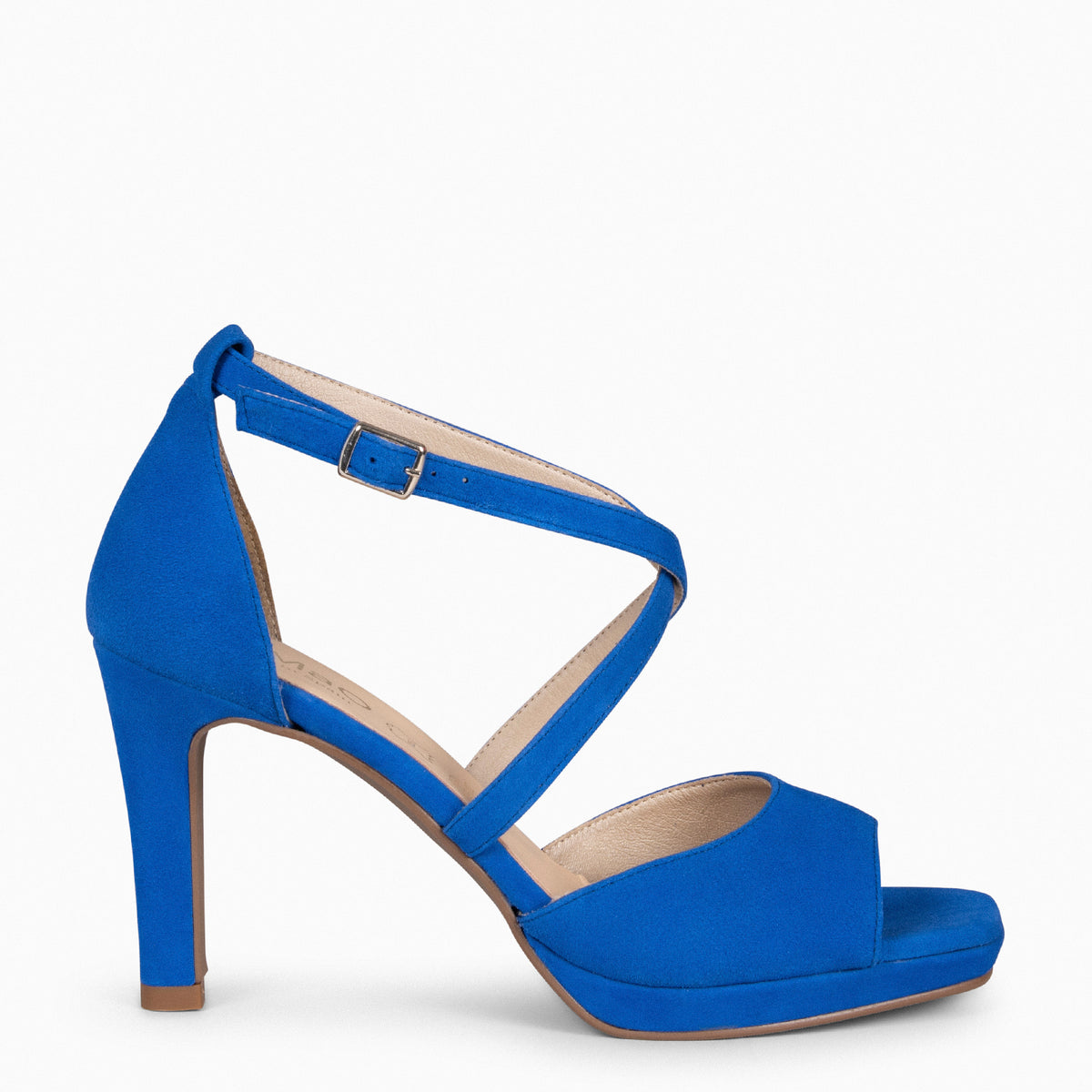 ROSSA - Sandalia de fiesta con tacón AZUL