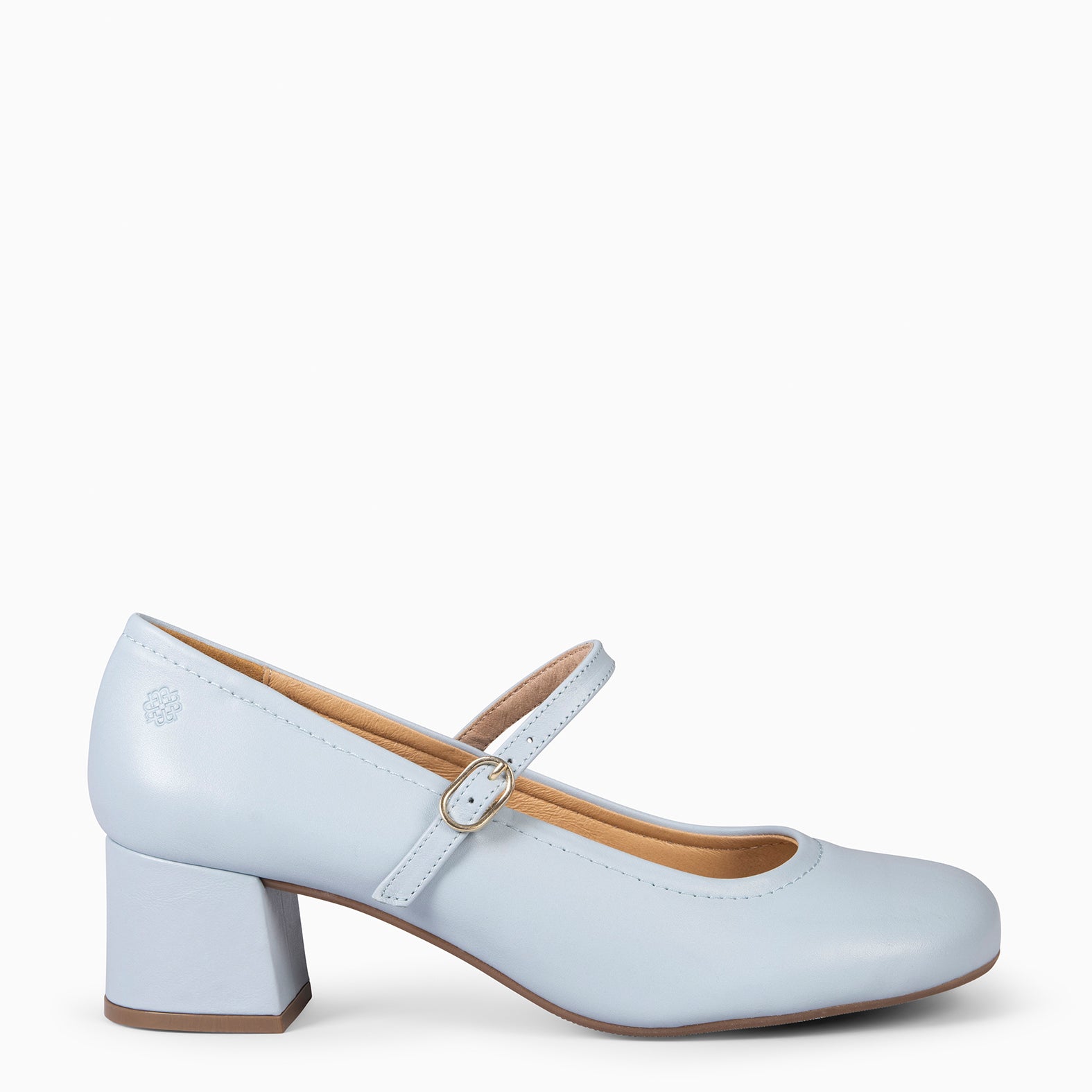 ROSALÍA - MERCEDITAS DE TACÓN ESTILO BARESOFT  AZUL - miMaO ®