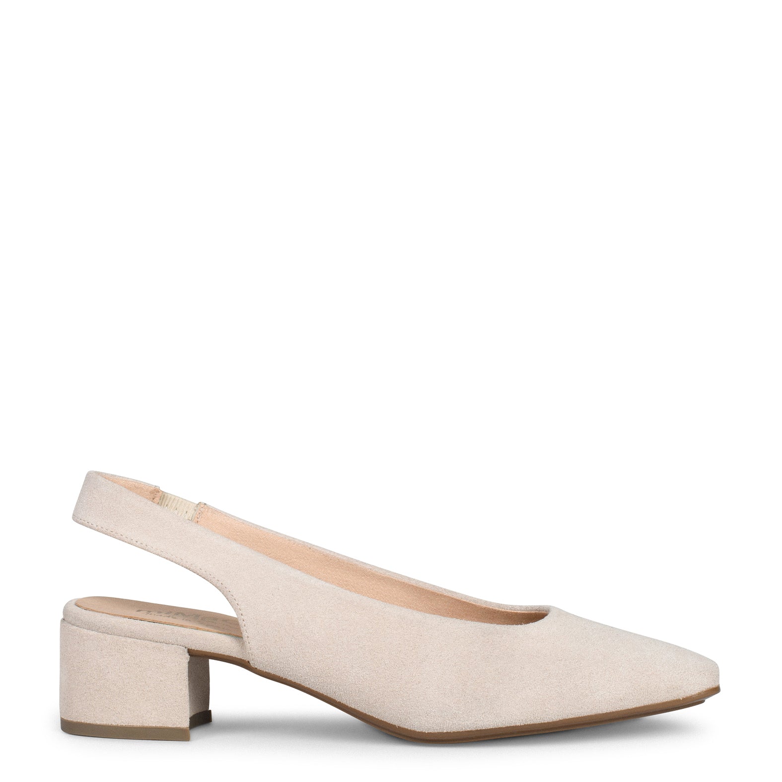 URBAN LADY – Zapatos de Tacón Destalonados BEIGE - miMaO ®