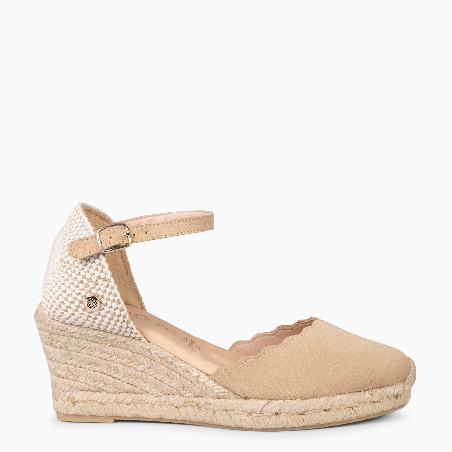 MIAMI - CUÑAS DE ESPARTO DE SERRAJE BEIGE