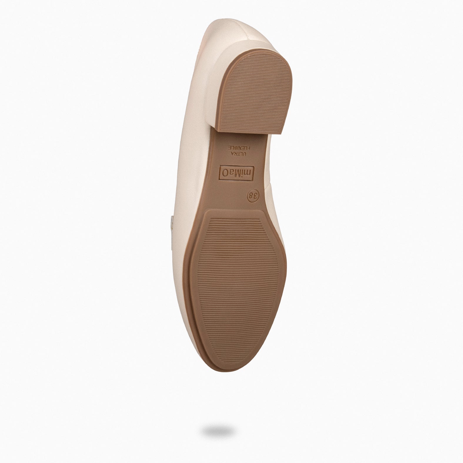 CHAIN - Mocasines elegantes de mujer BEIGE
