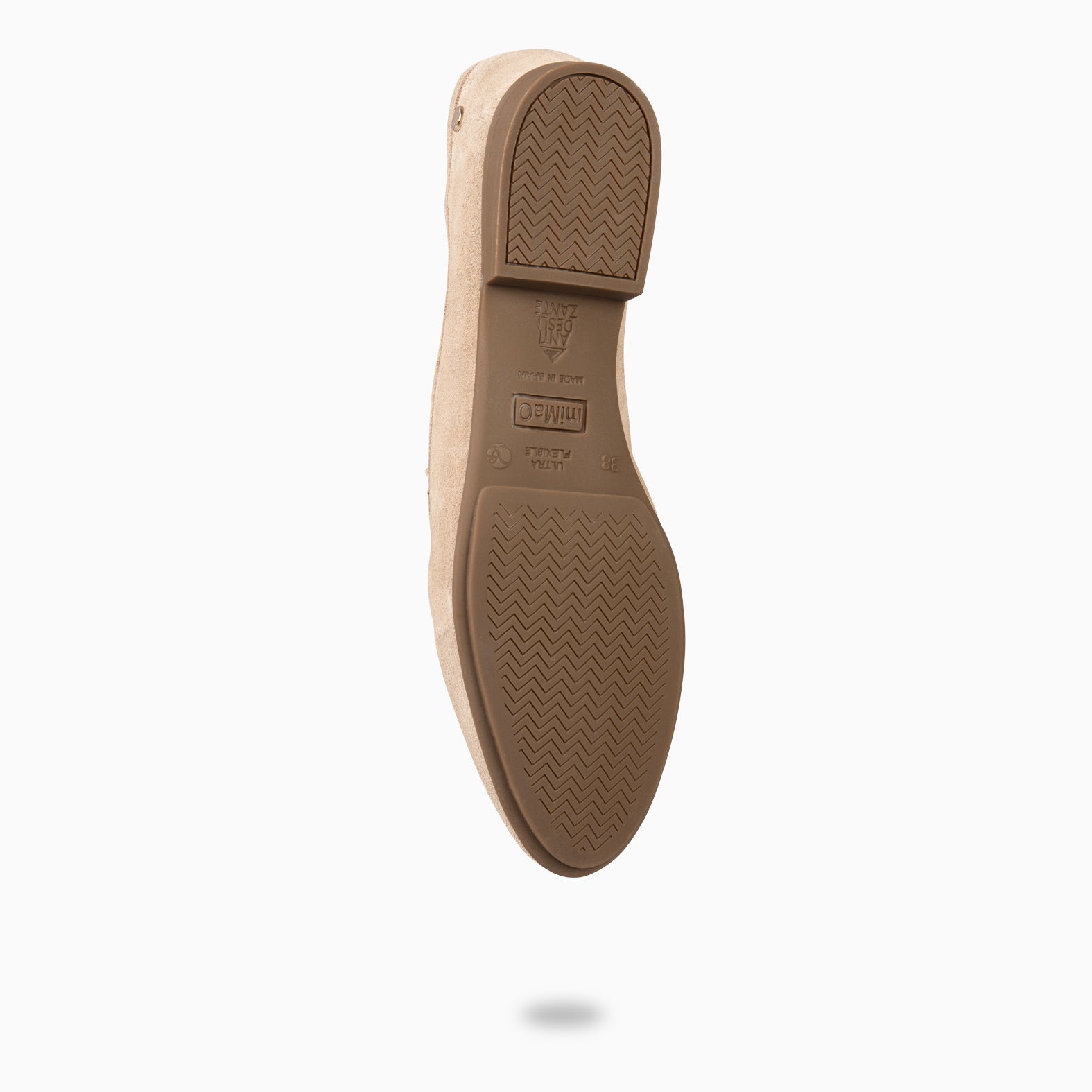 BLAKE - MOCASINES DE SERRAJE BEIGE - miMaO ®