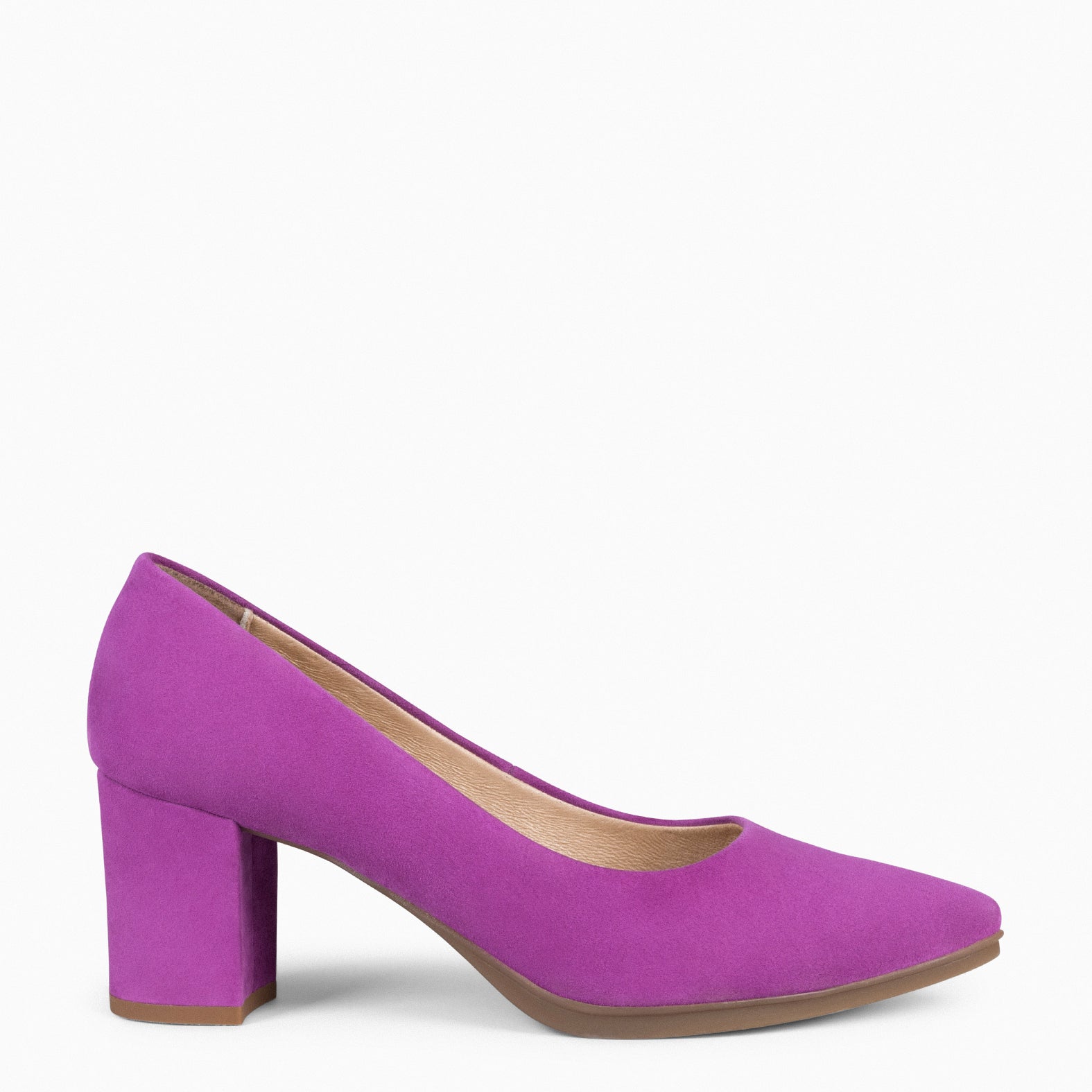 URBAN S - Zapato de tacón medio ante VIOLETA - miMaO ®