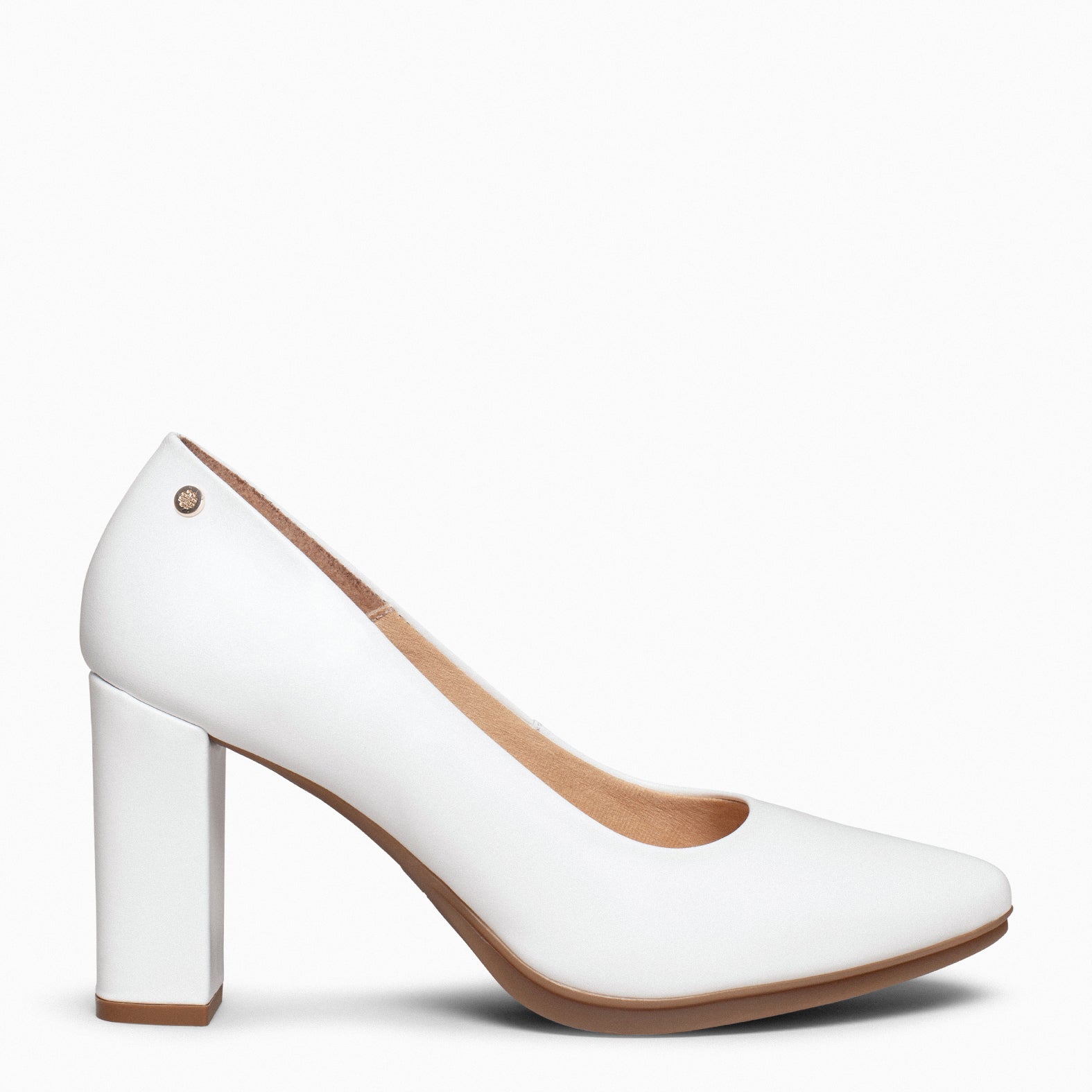 URBAN SALÓN - Zapatos de tacón alto de napa BLANCO - miMaO ®