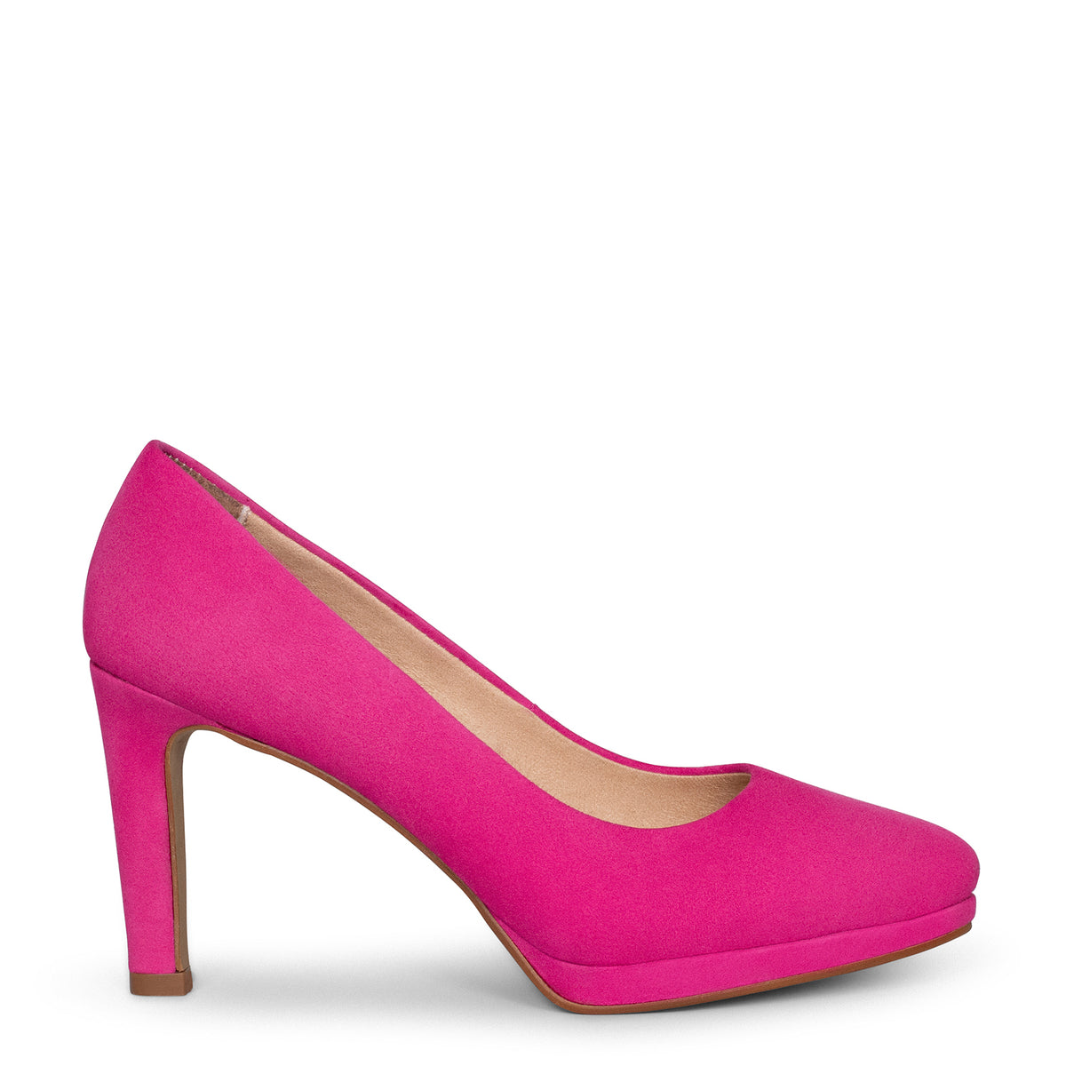 PLATAFORMA - Zapatos de tacón alto y plataforma FUCSIA