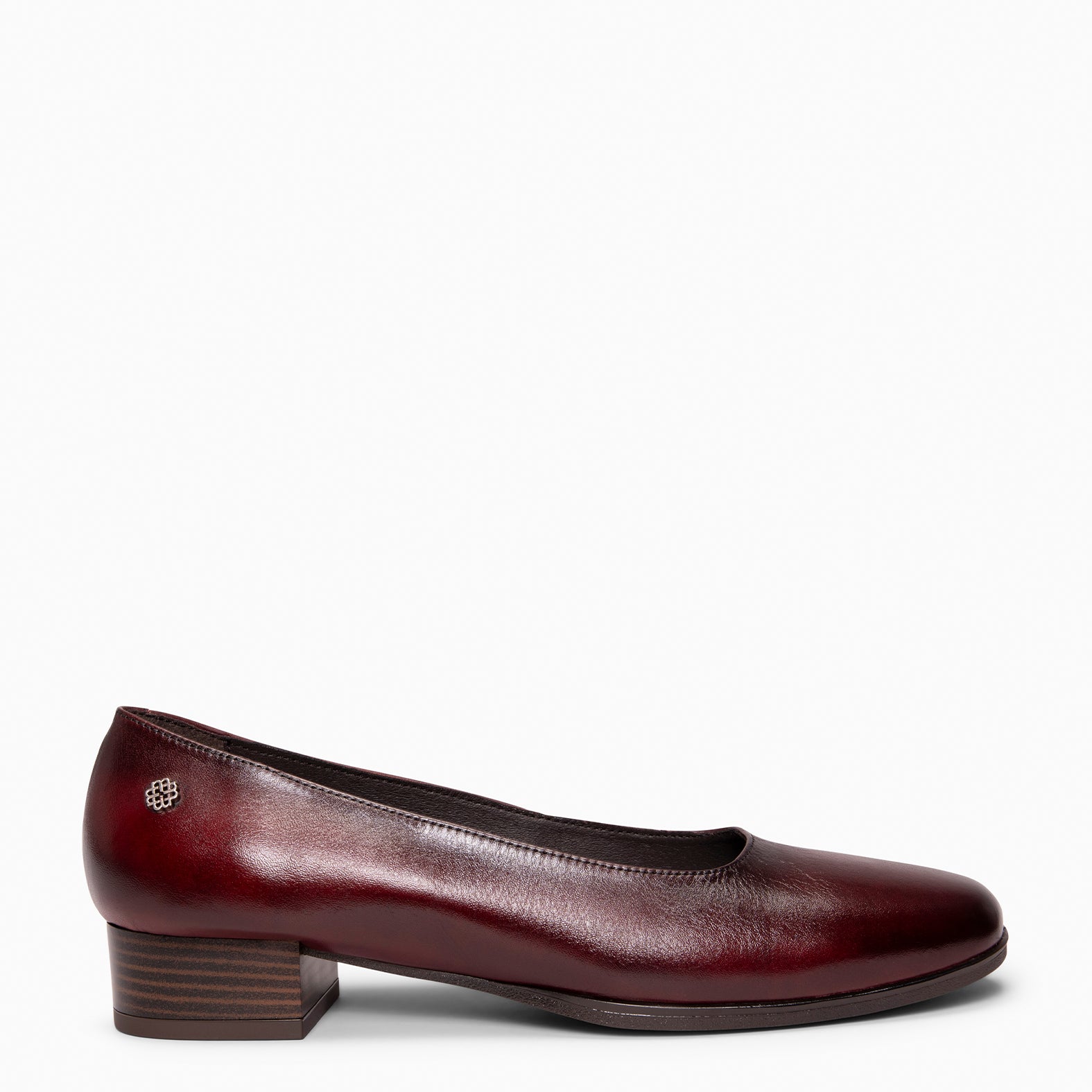 URBAN WIN - Zapato de punta cuadrada BURDEOS - miMaO ®