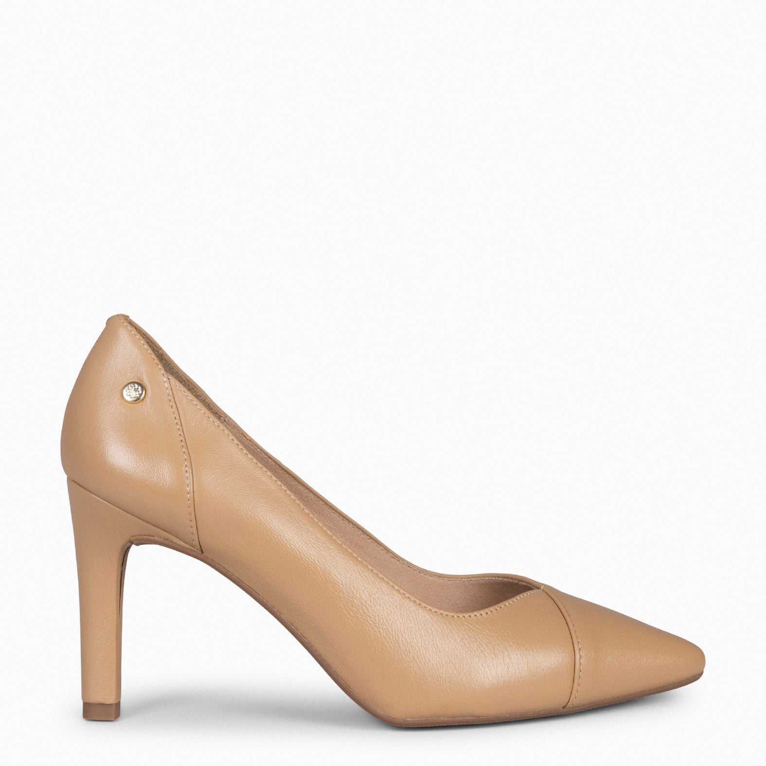 GLAM - Zapatos elegantes de tacón alto CAMEL - miMaO ®