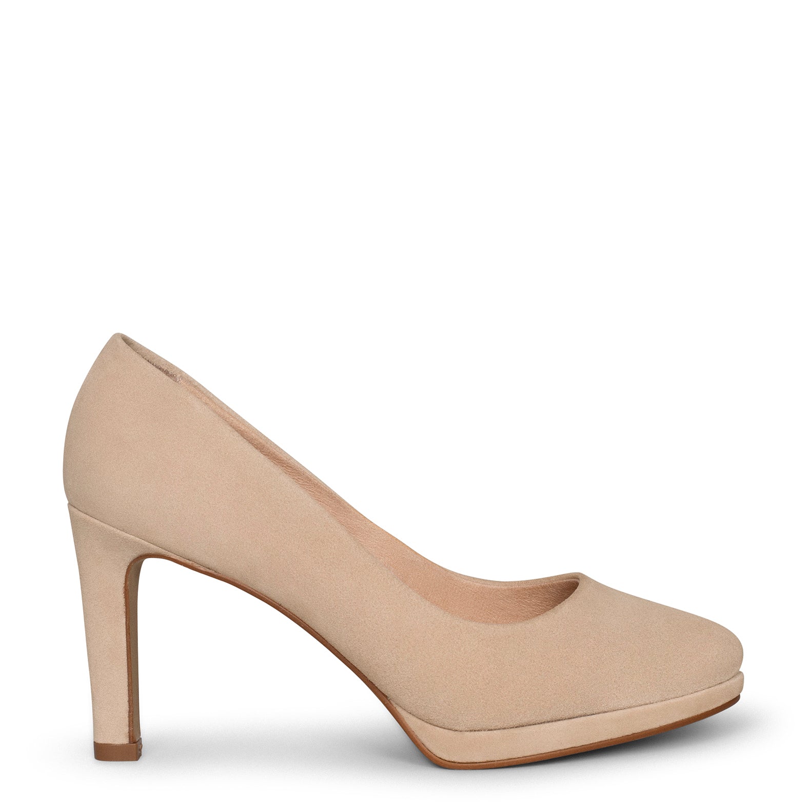 PLATEFORME - Chaussures à talon haut et plateforme SABLE
