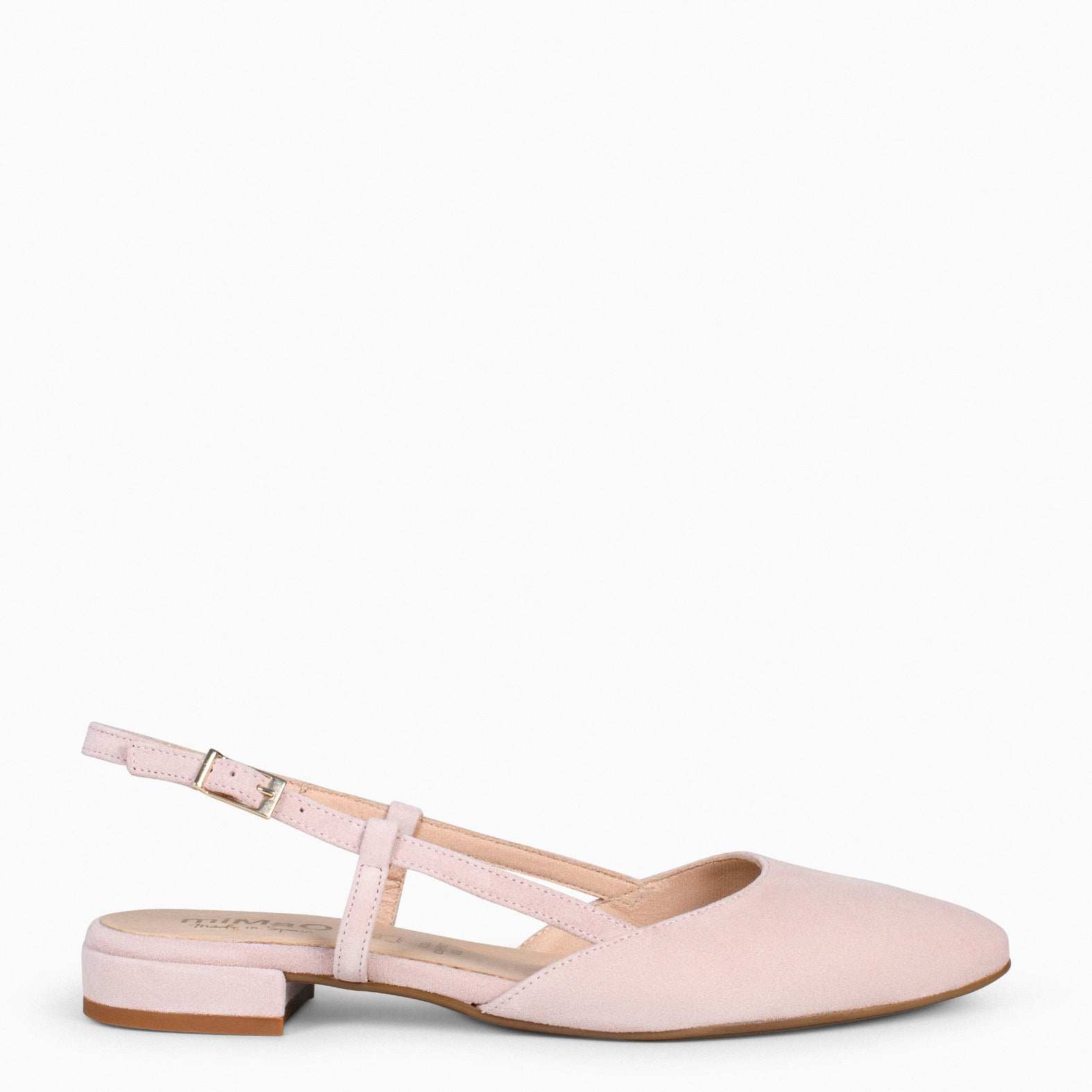 BRUNCH - Zapatos Planos Destalonados ROSA CLARO - miMaO ®