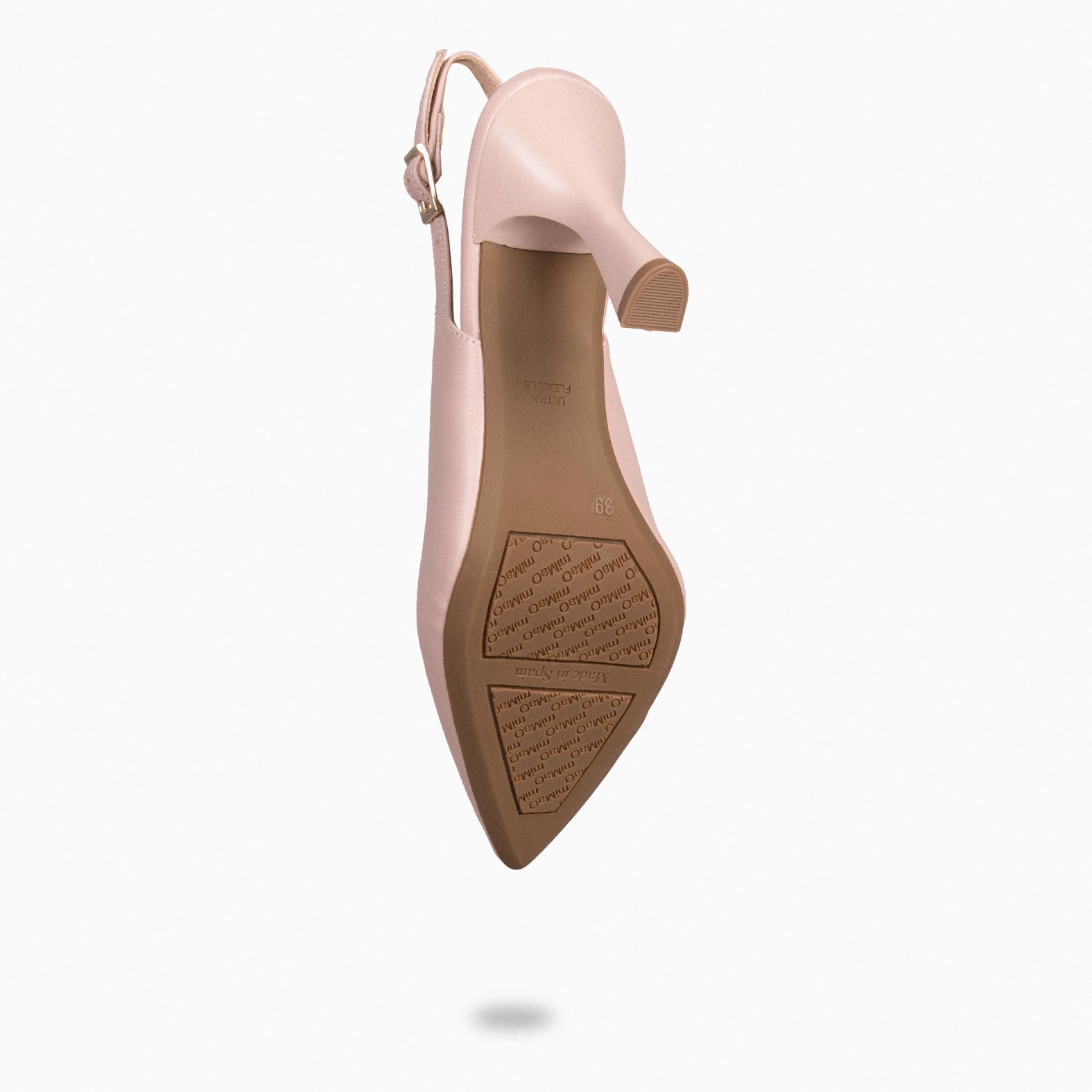 GLAM DESTALONADO – Zapatos de tacón destalonados de napa CHARDON - miMaO ®