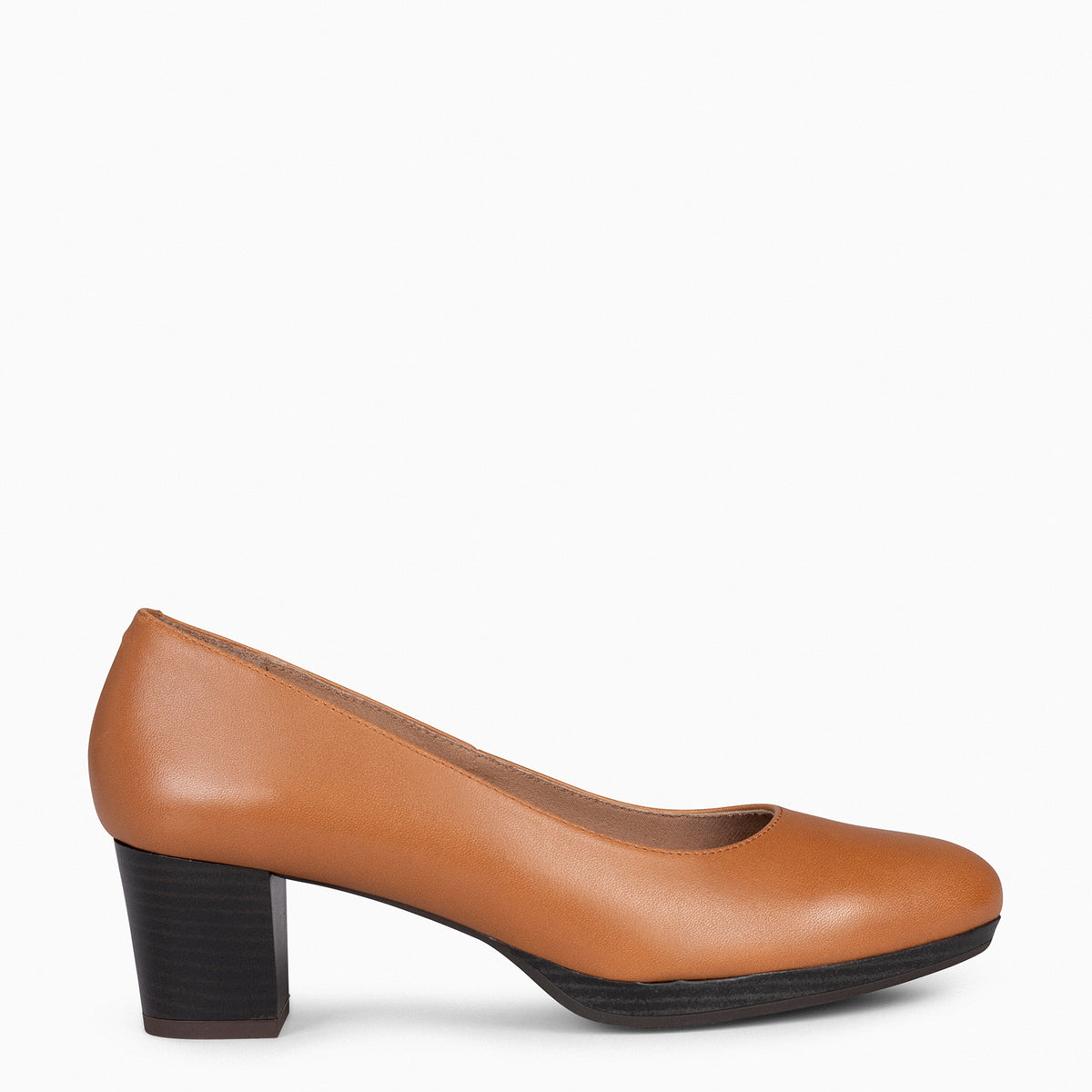 AZAFATA S - Zapatos de tacón bajo con plataforma CAMEL