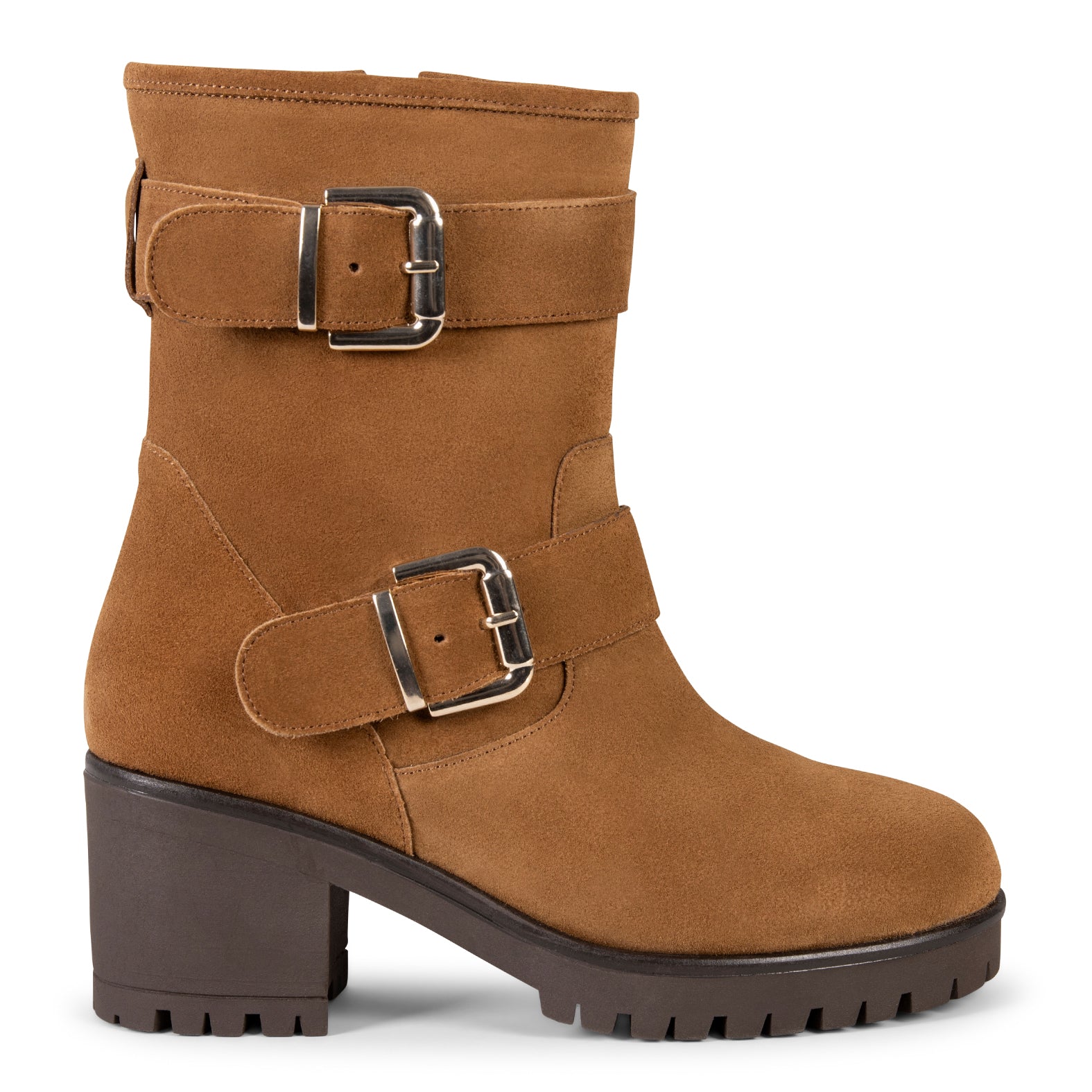 JANET – Botas biker de mujer CAMEL - miMaO ®