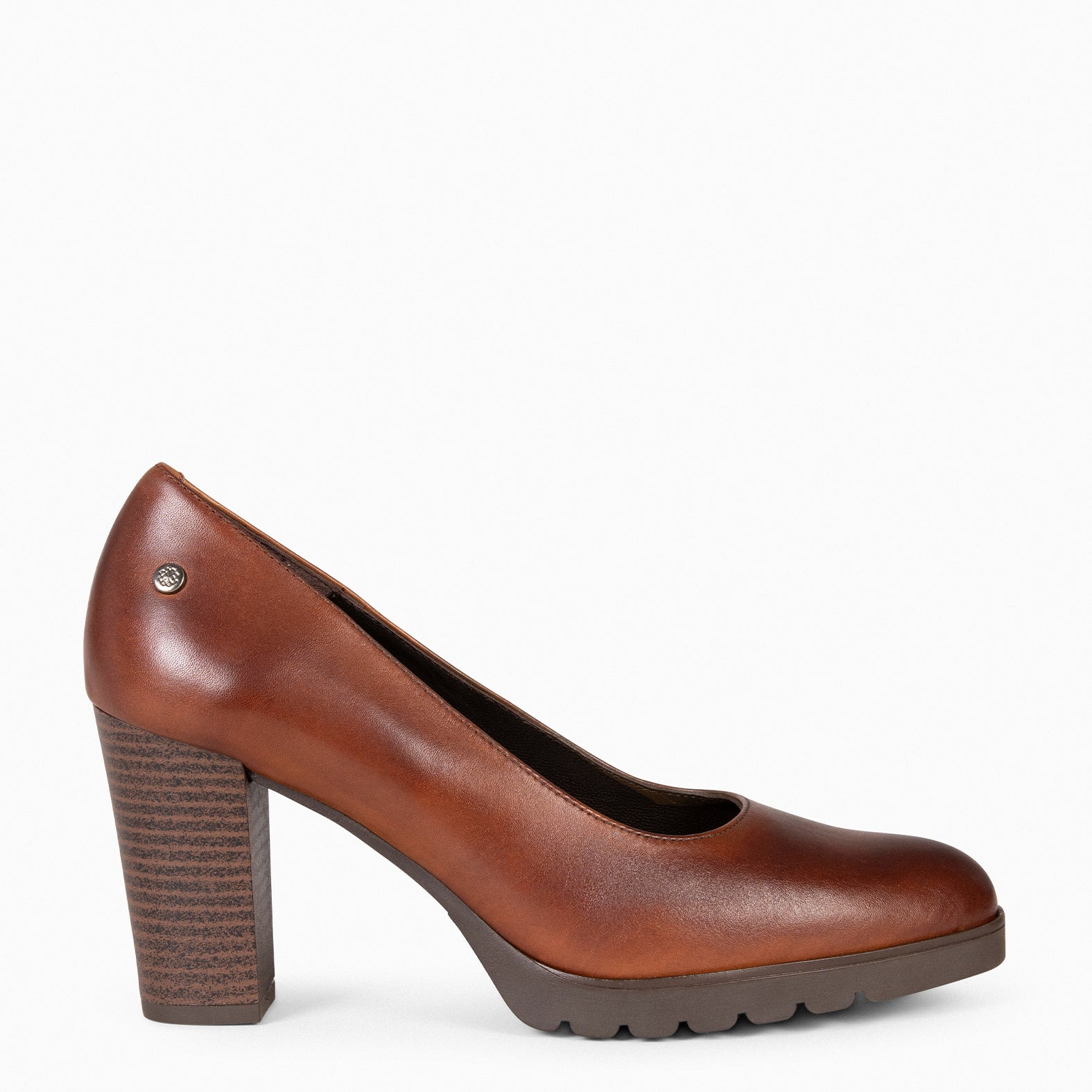 URBAN TREND - Salones casual de piel CAMEL - miMaO ®