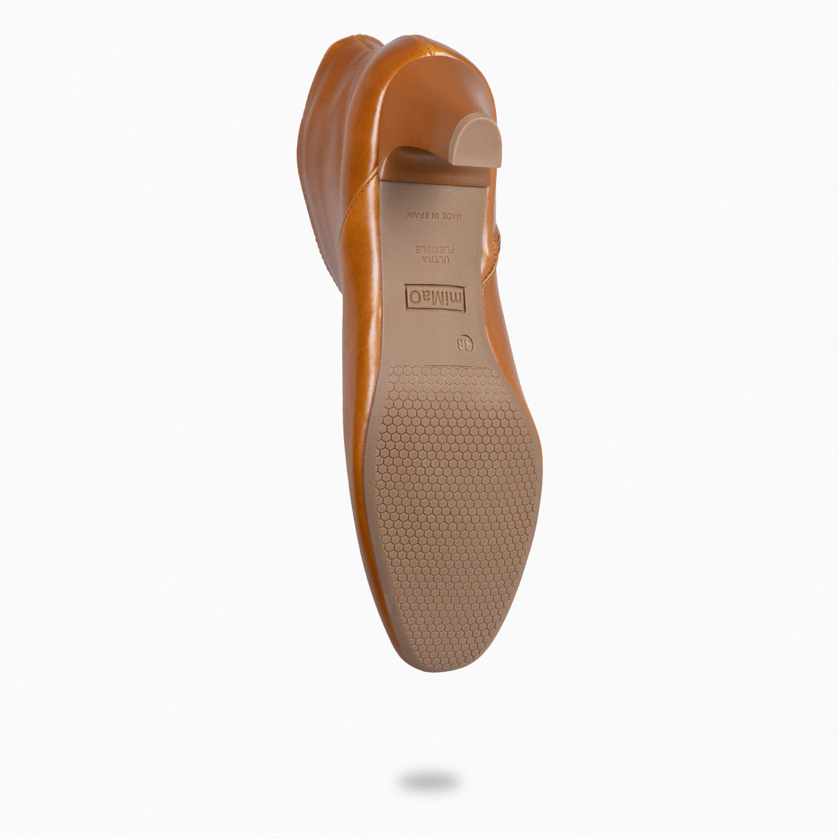 LADY - Botines napa mujer CAMEL