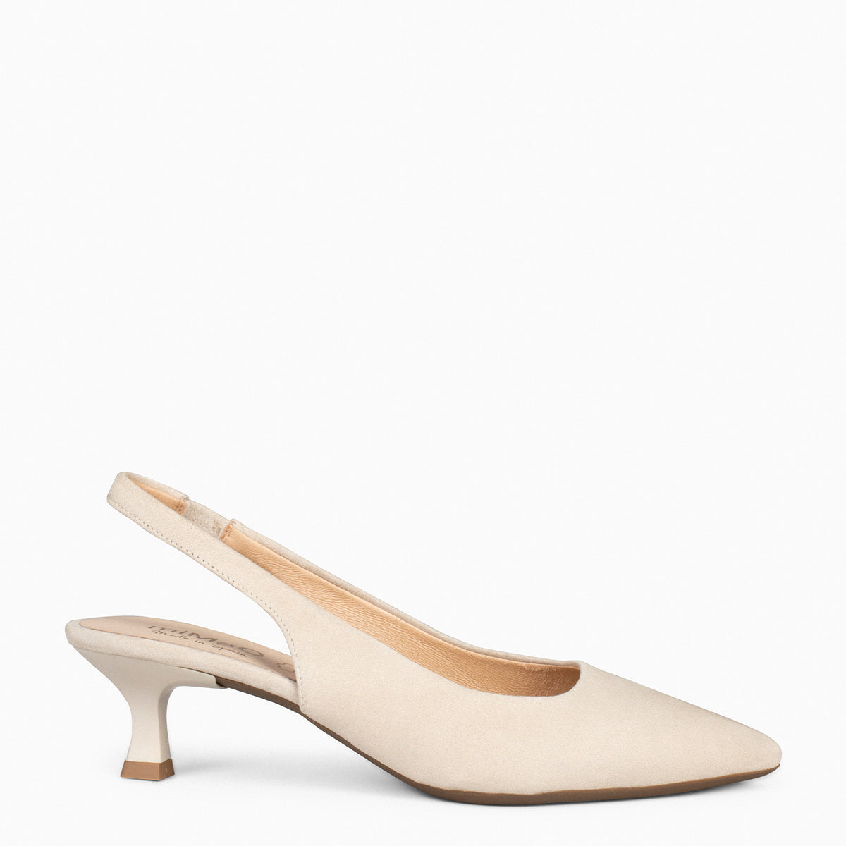 KITTEN DESTALONADO – Zapatos de Tacón acampanado BEIGE