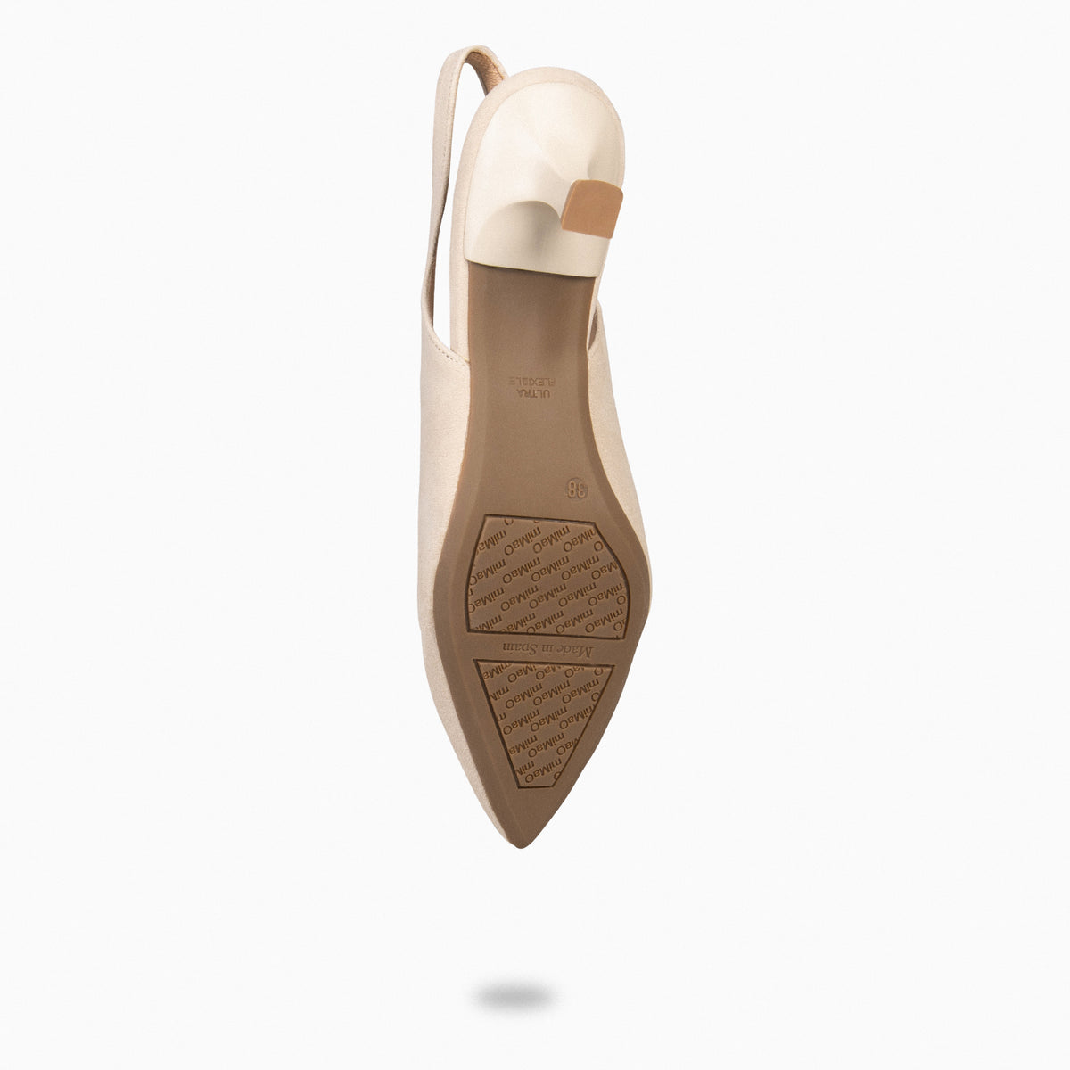 KITTEN DESTALONADO – Zapatos de Tacón acampanado BEIGE