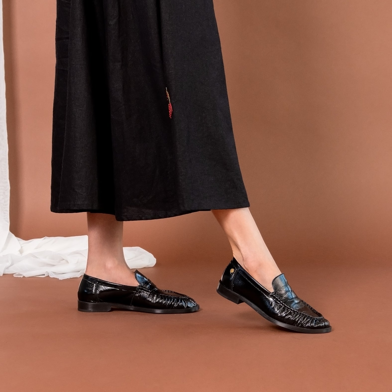 TOKIO - BLACK Patent Leather Loafers