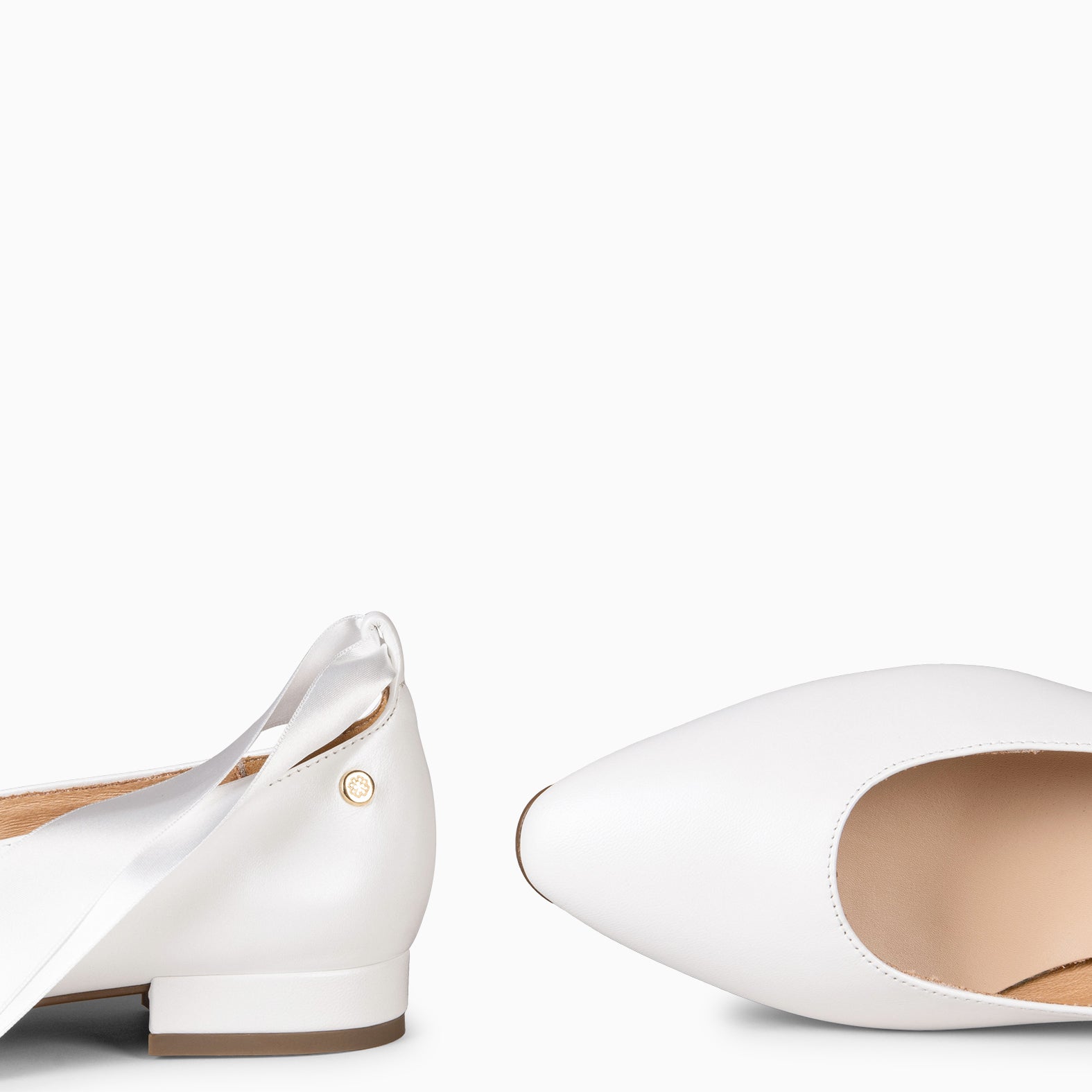 AURORA – Merceditas elegantes con lazo NACAR - miMaO ®