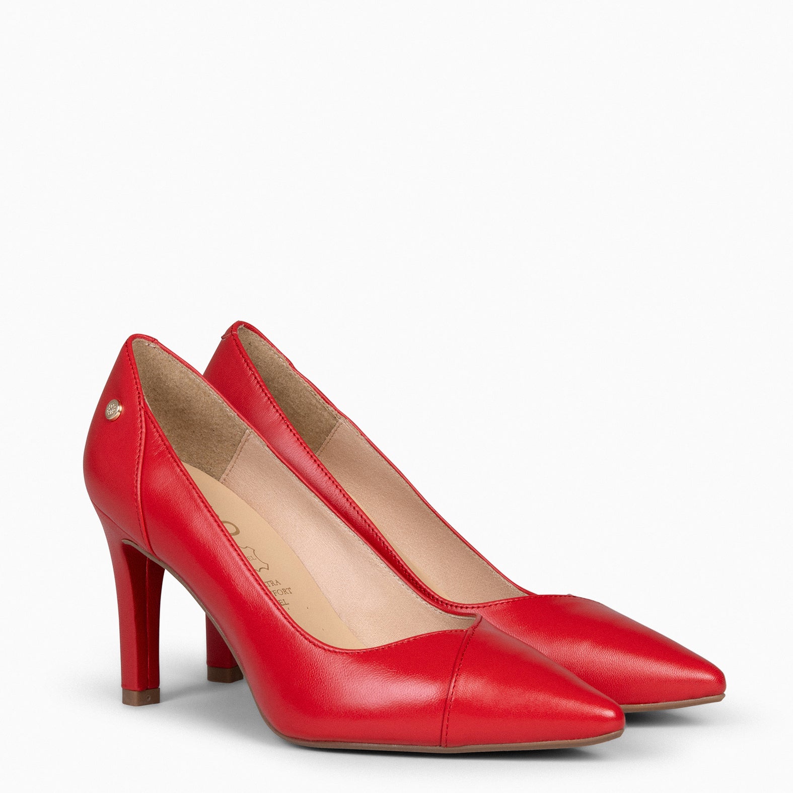 GLAM - Zapatos elegantes de tacón alto ROJO - miMaO ®