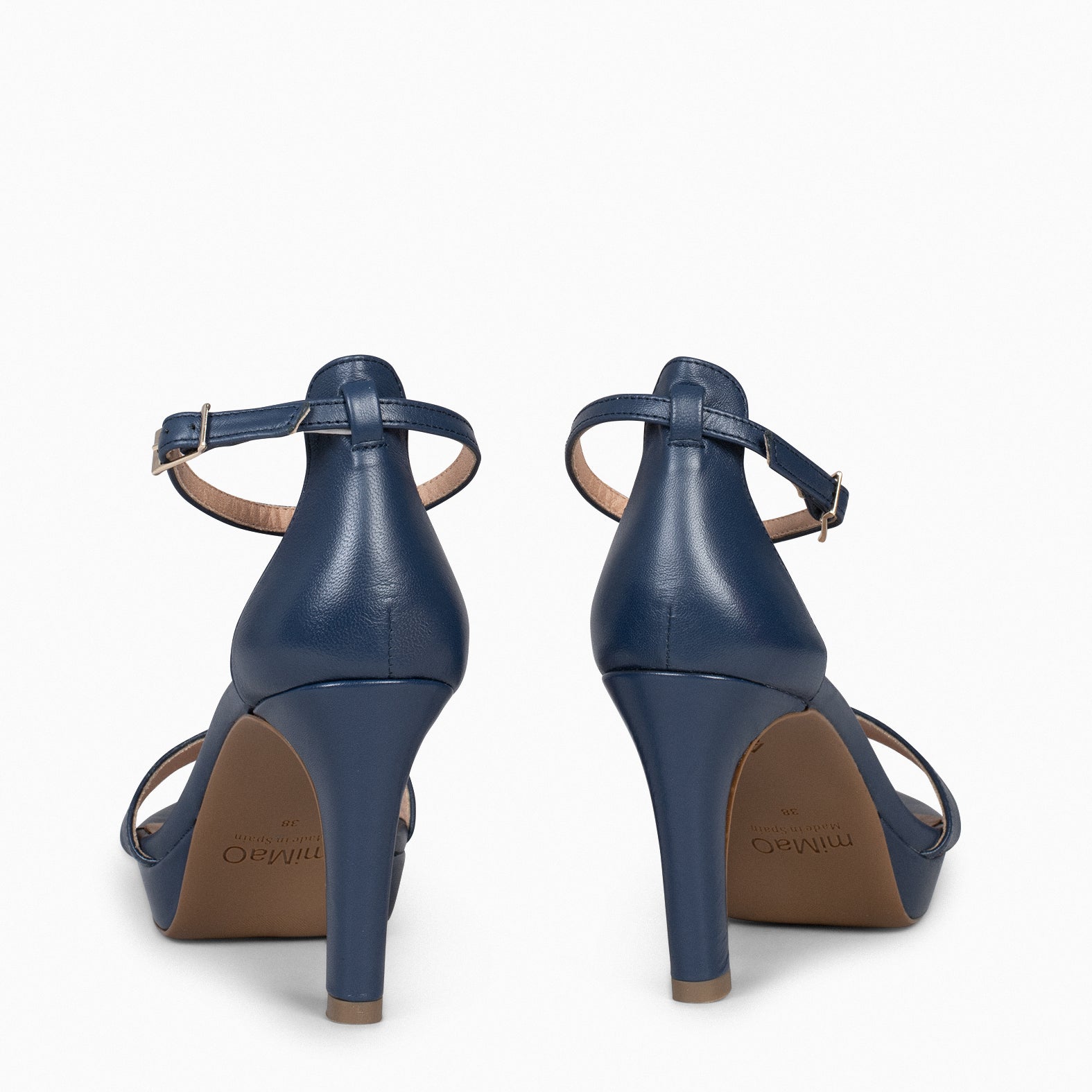 FIESTA - Sandalias de tacón alto y plataforma MARINO - miMaO ®