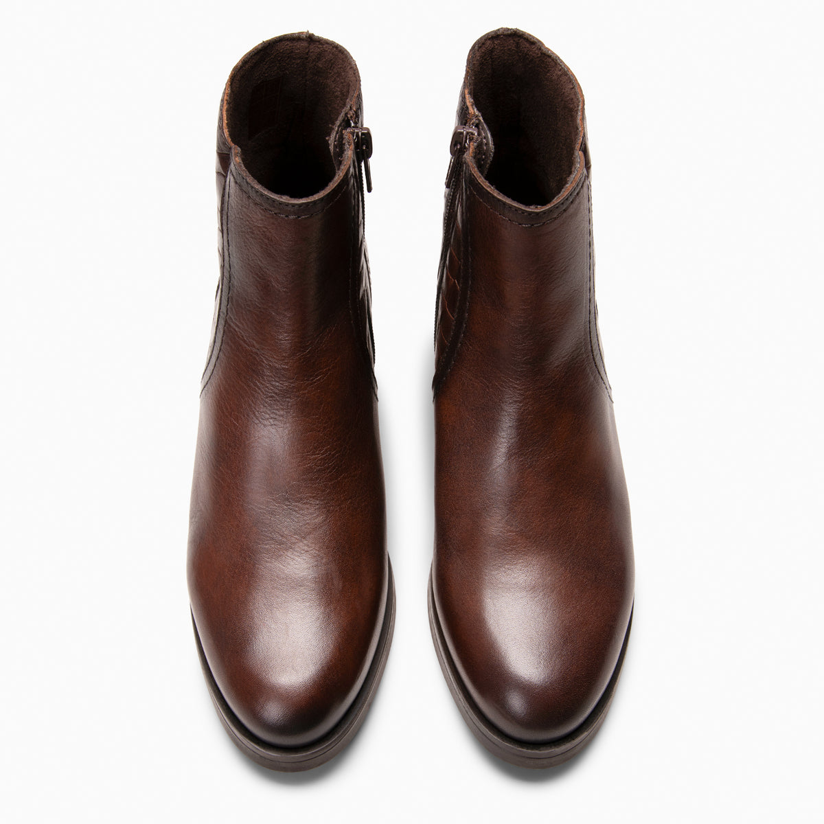 BRANSON - Botines bajos de piel CUERO