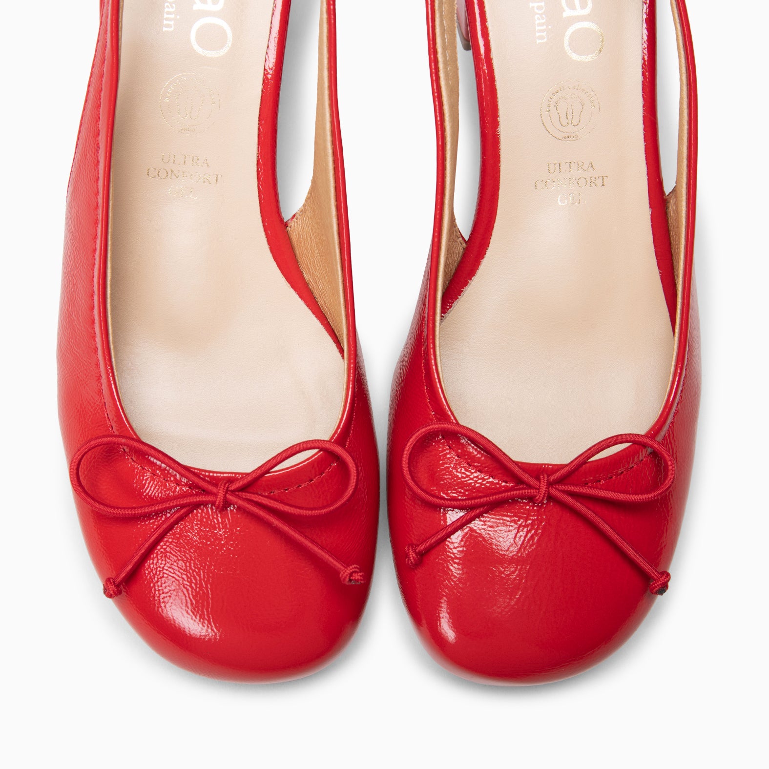 DOROTHY - Zapatos de tacón destalonado Baresoft ROJO - miMaO ®