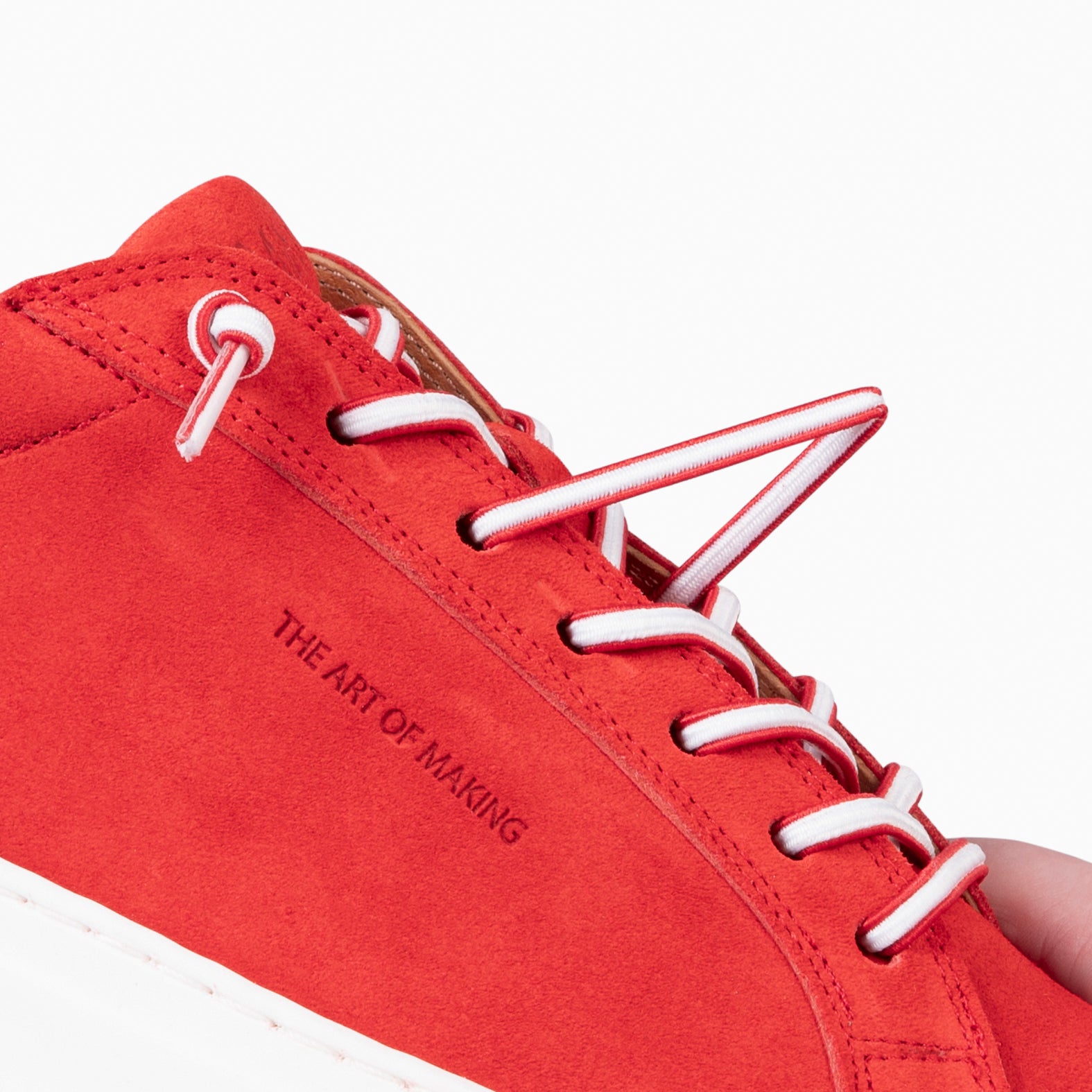 GAEL - ZAPATILLAS CASUALES DE HOMBRE ROJO - miMaO ®