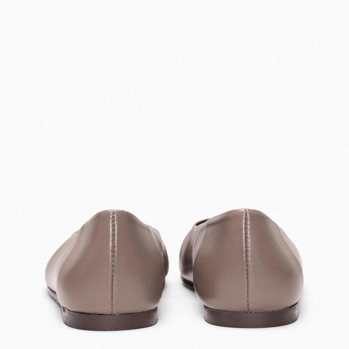 CALA - Bailarinas Baresoft de piel TAUPE