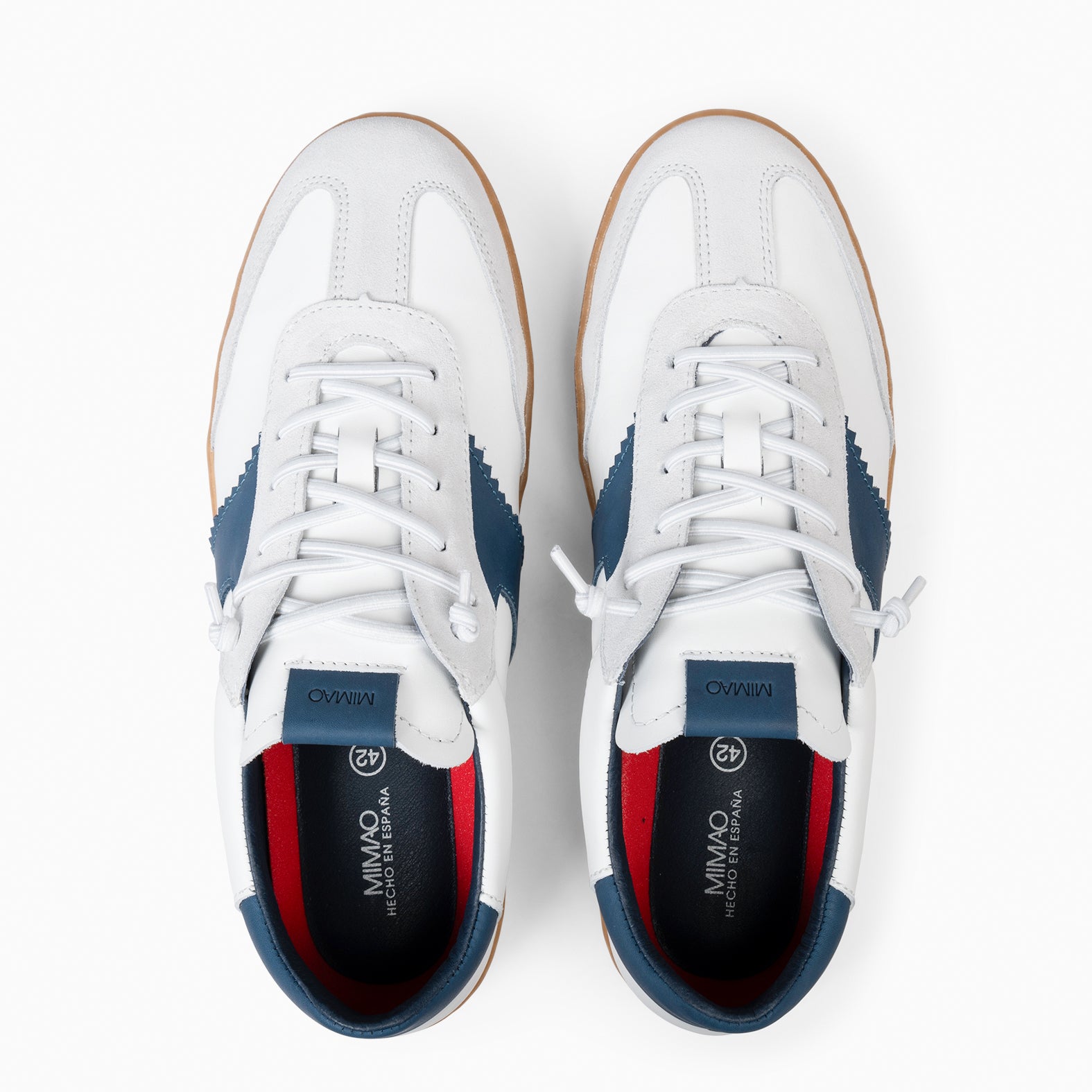 AARON - ZAPATILLAS DEPORTIVAS DE HOMBRE BLANCO - miMaO ®