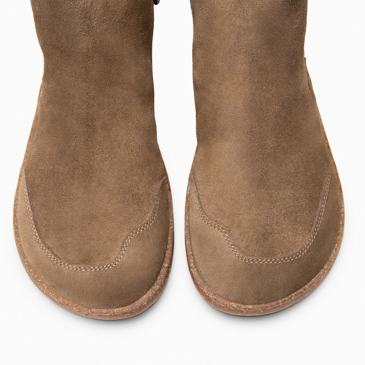 RAIN - TAUPE Water repellent suede Chelsea ankle boots