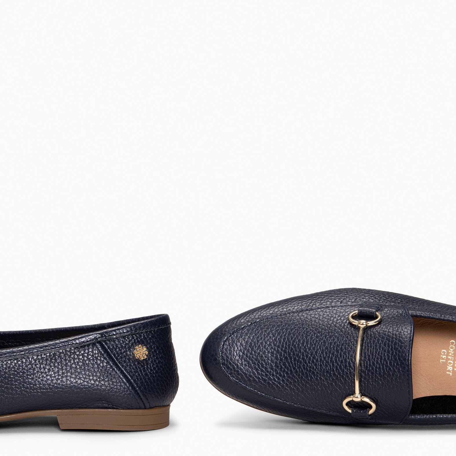 STYLE – Mocasines planos con adorno metalizado MARINO - miMaO ®