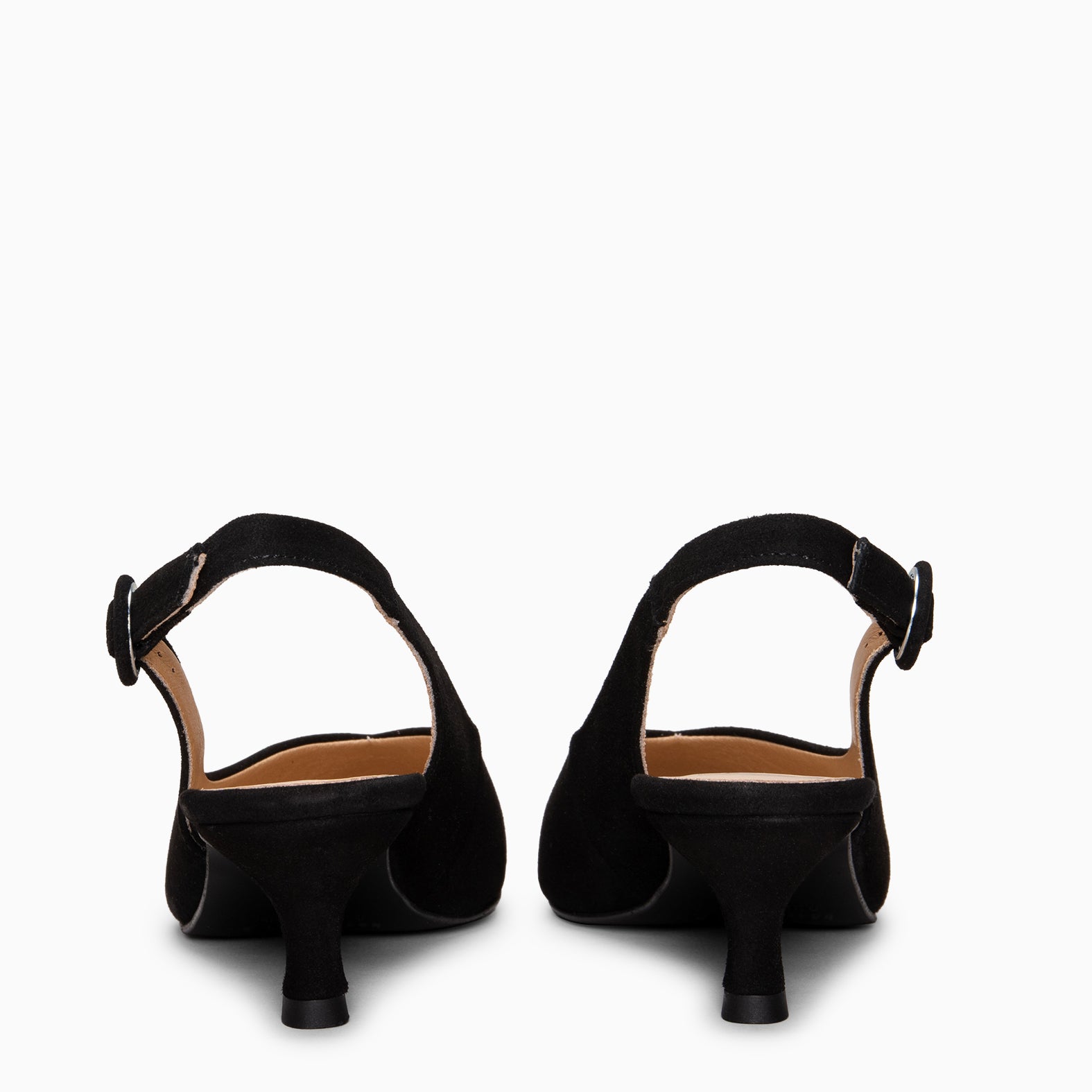 CARMEN – Zapatos de Tacón acampanado NEGRO - miMaO ®